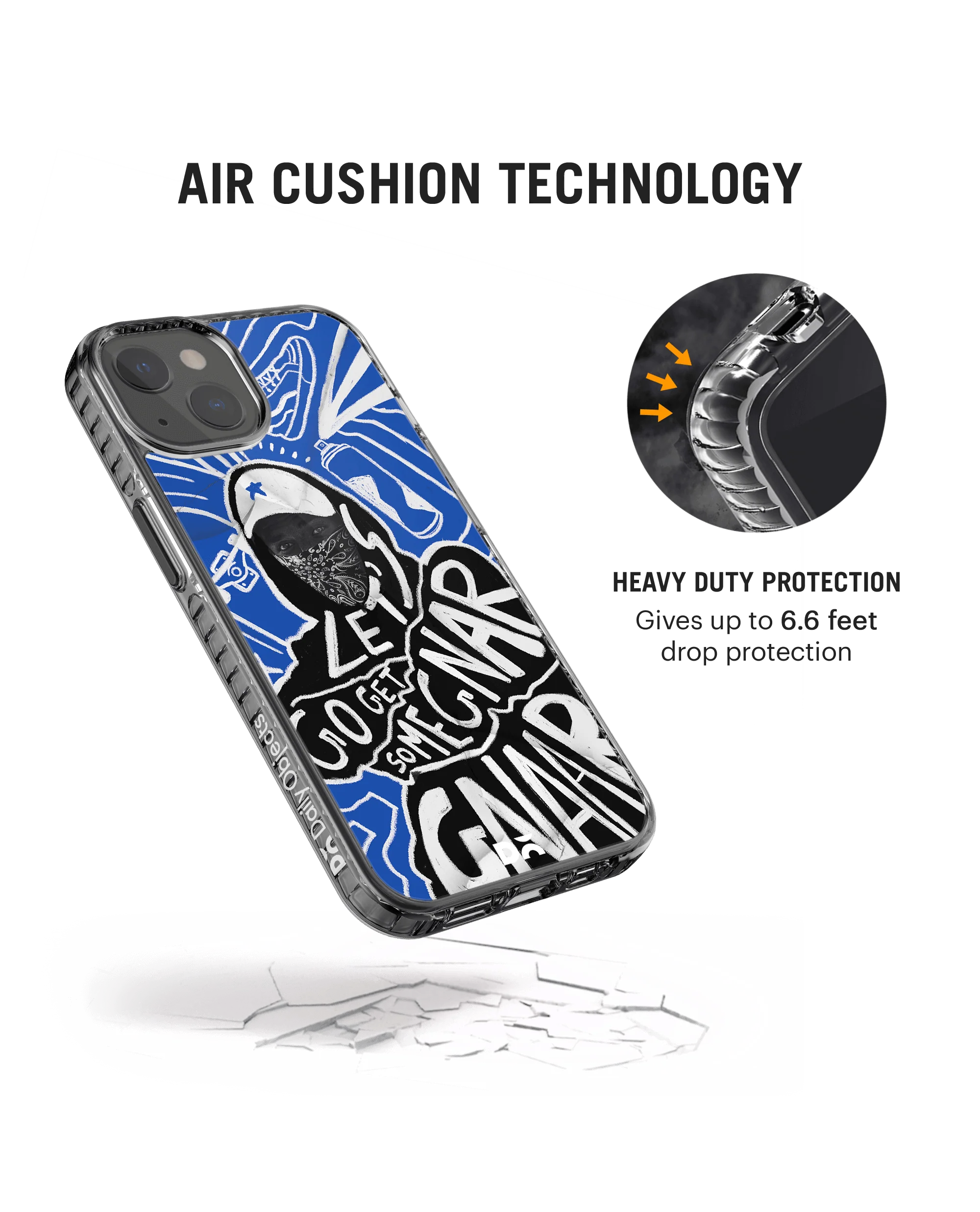 DailyObjects Gnarcotic Stride 2.0 Case Cover For iPhone 13 - Image 2