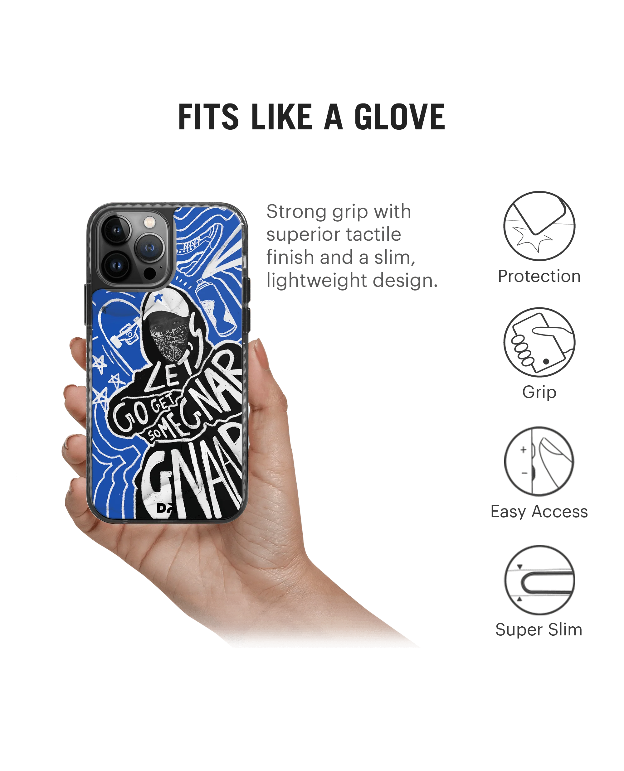 DailyObjects Gnarcotic Stride 2.0 Case Cover For iPhone 13 Pro - Image 2