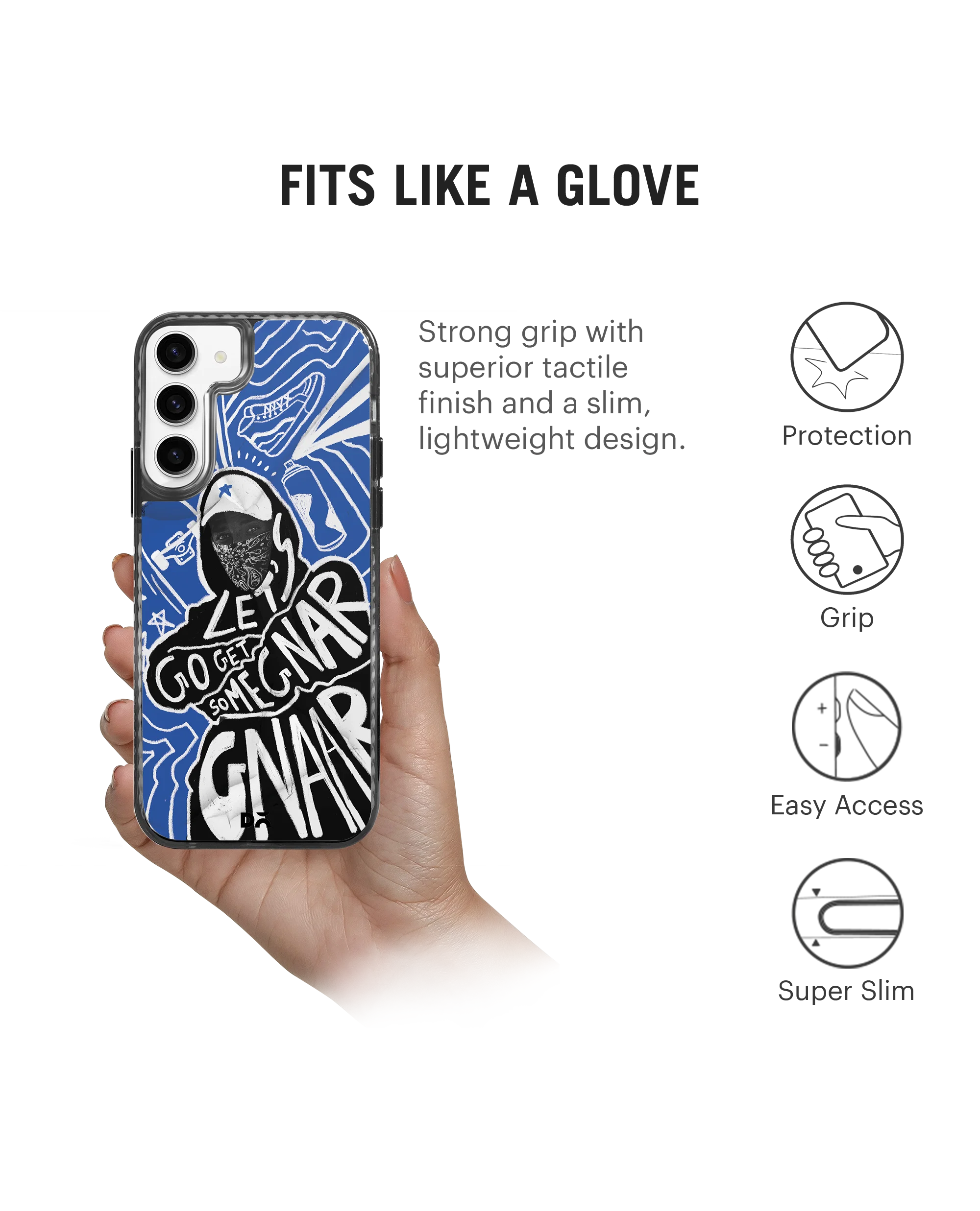 DailyObjects Gnarcotic Stride 2.0 Case Cover For Samsung Galaxy S23 Plus - Image 5