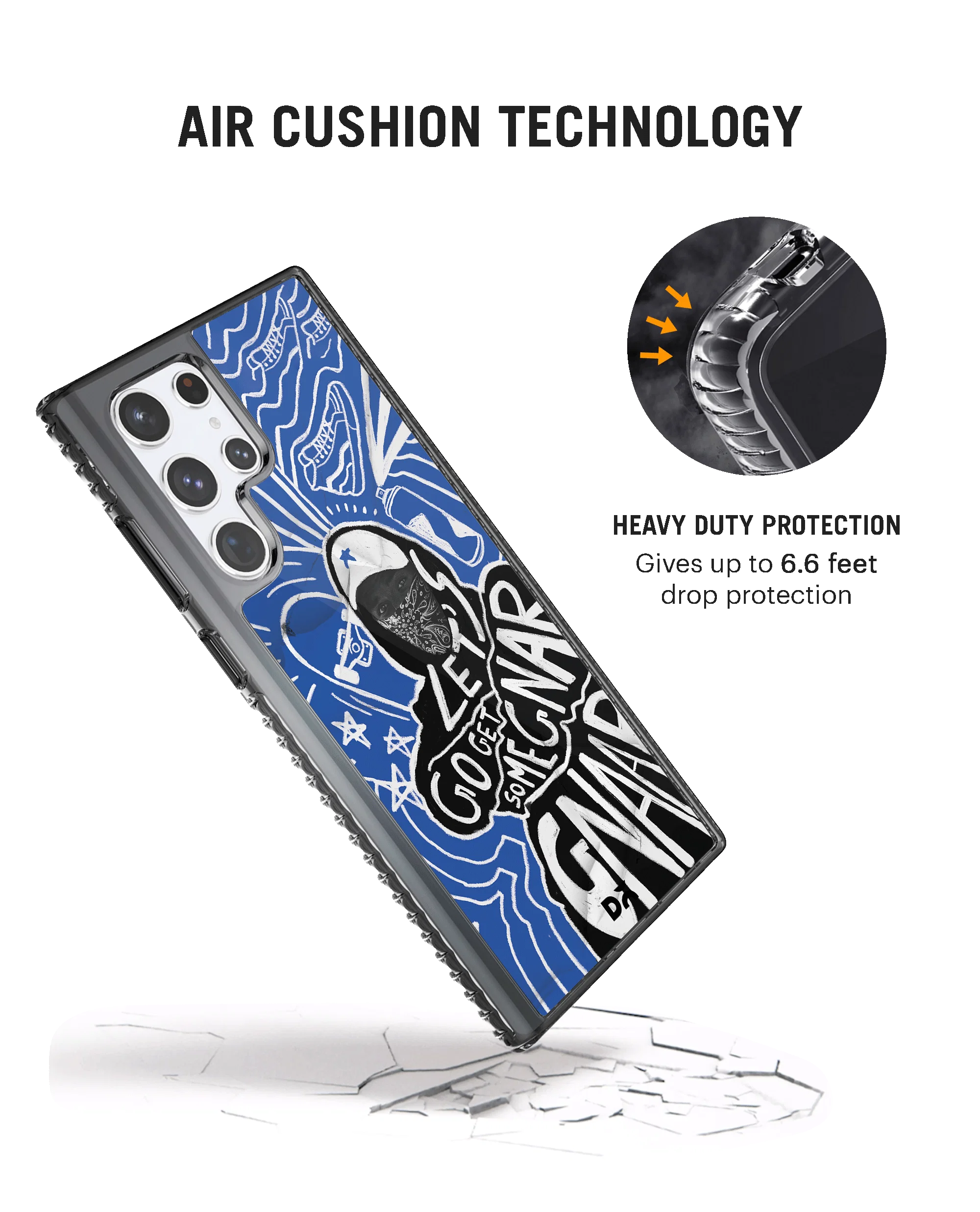 DailyObjects Gnarcotic Stride 2.0 Case Cover For Samsung Galaxy S23 Ultra - Image 2