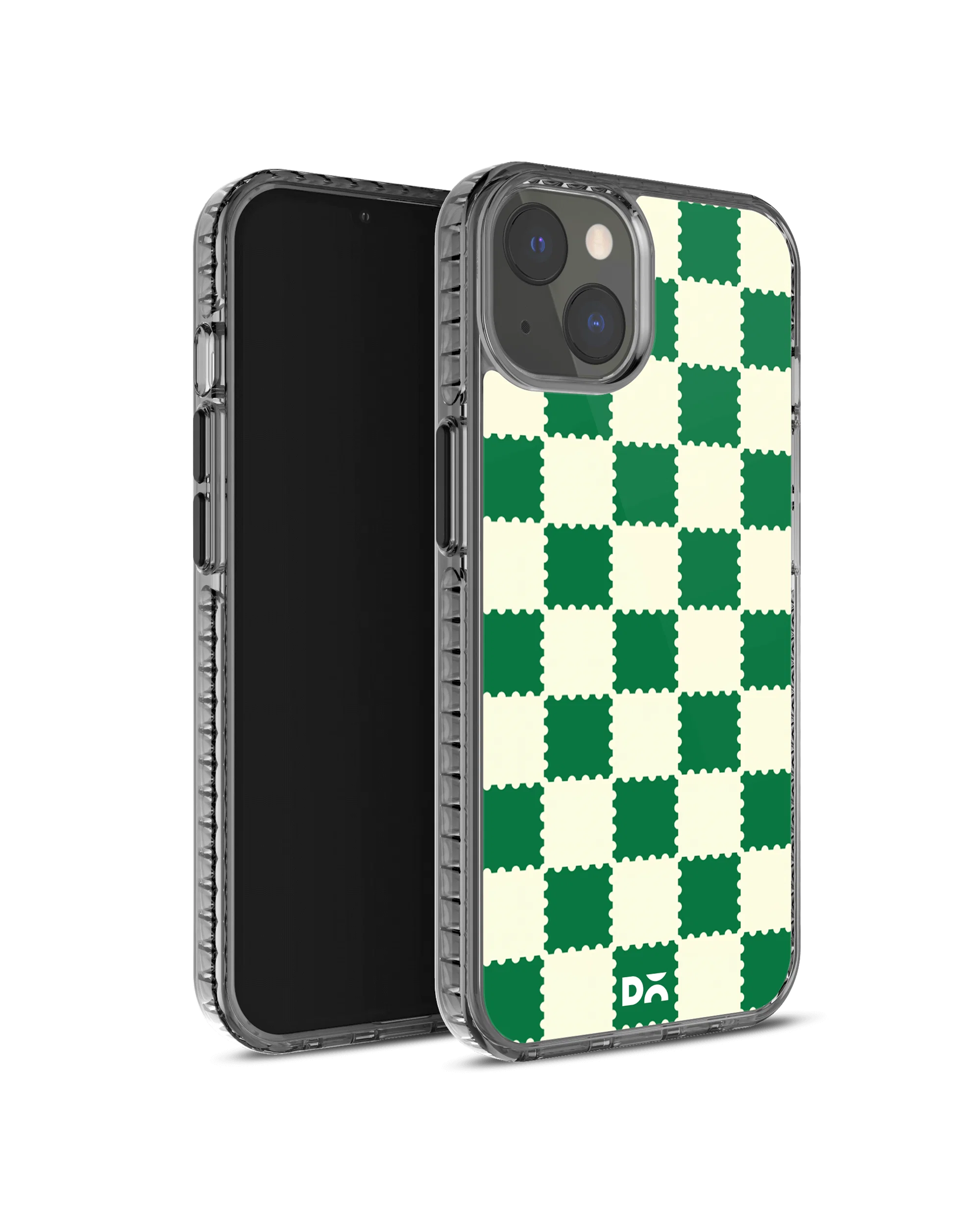 DailyObjects Green Checkerboard Stride 2.0 Phone Case Cover For iPhone 14