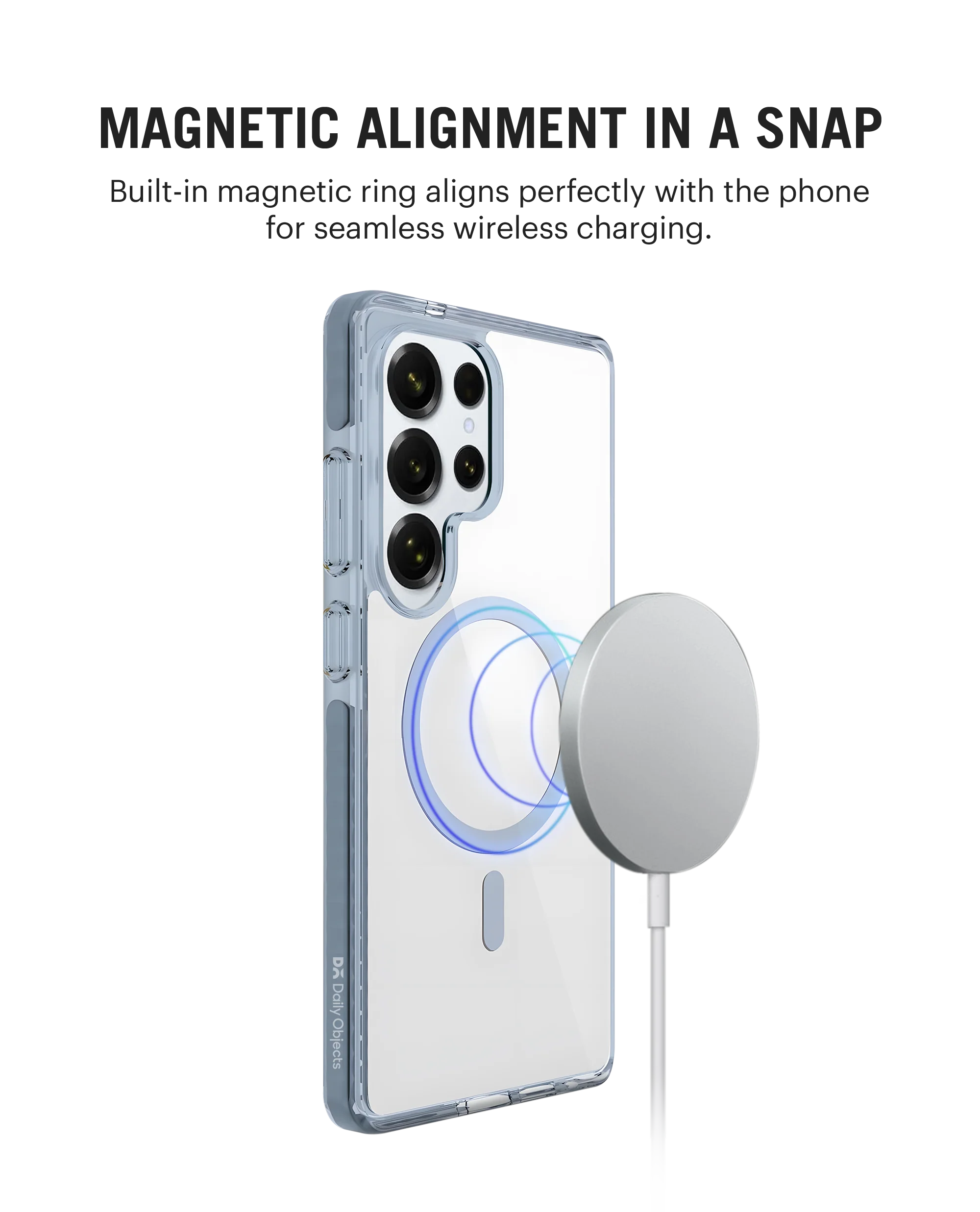 DailyObjects Grey Stride MagSafe Phone Case Cover For Samsung Galaxy S25 Ultra - Image 2