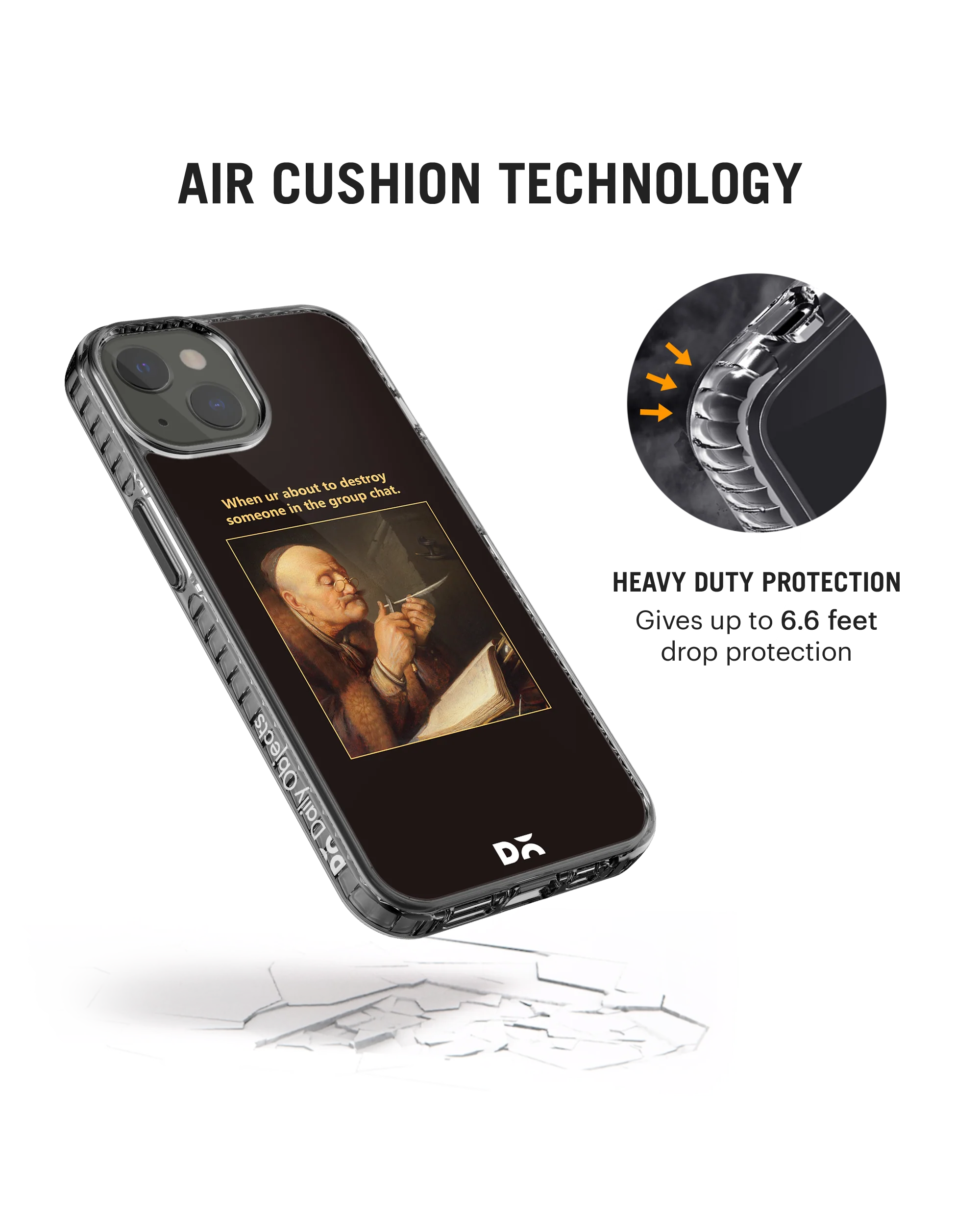 DailyObjects Group Chat Stride 2.0 Phone Case Cover For iPhone 15 - Image 6
