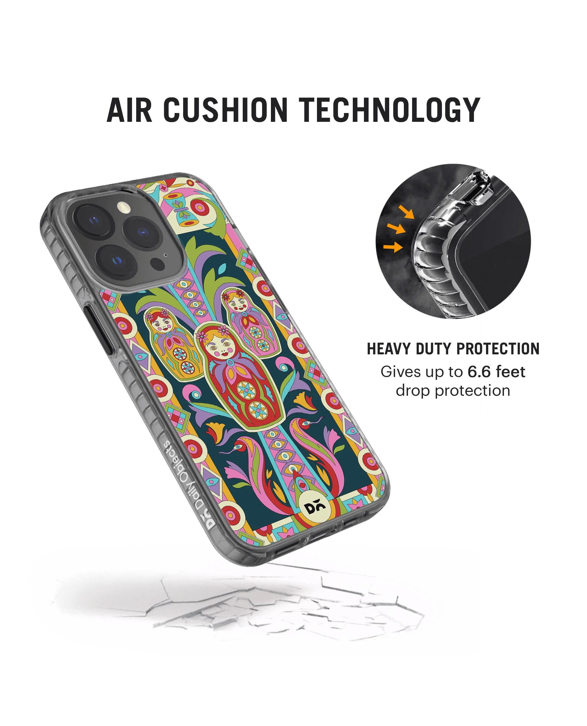 DailyObjects Gudiya Mela Stride 2.0 Case Cover For iPhone 13 Pro - Image 4