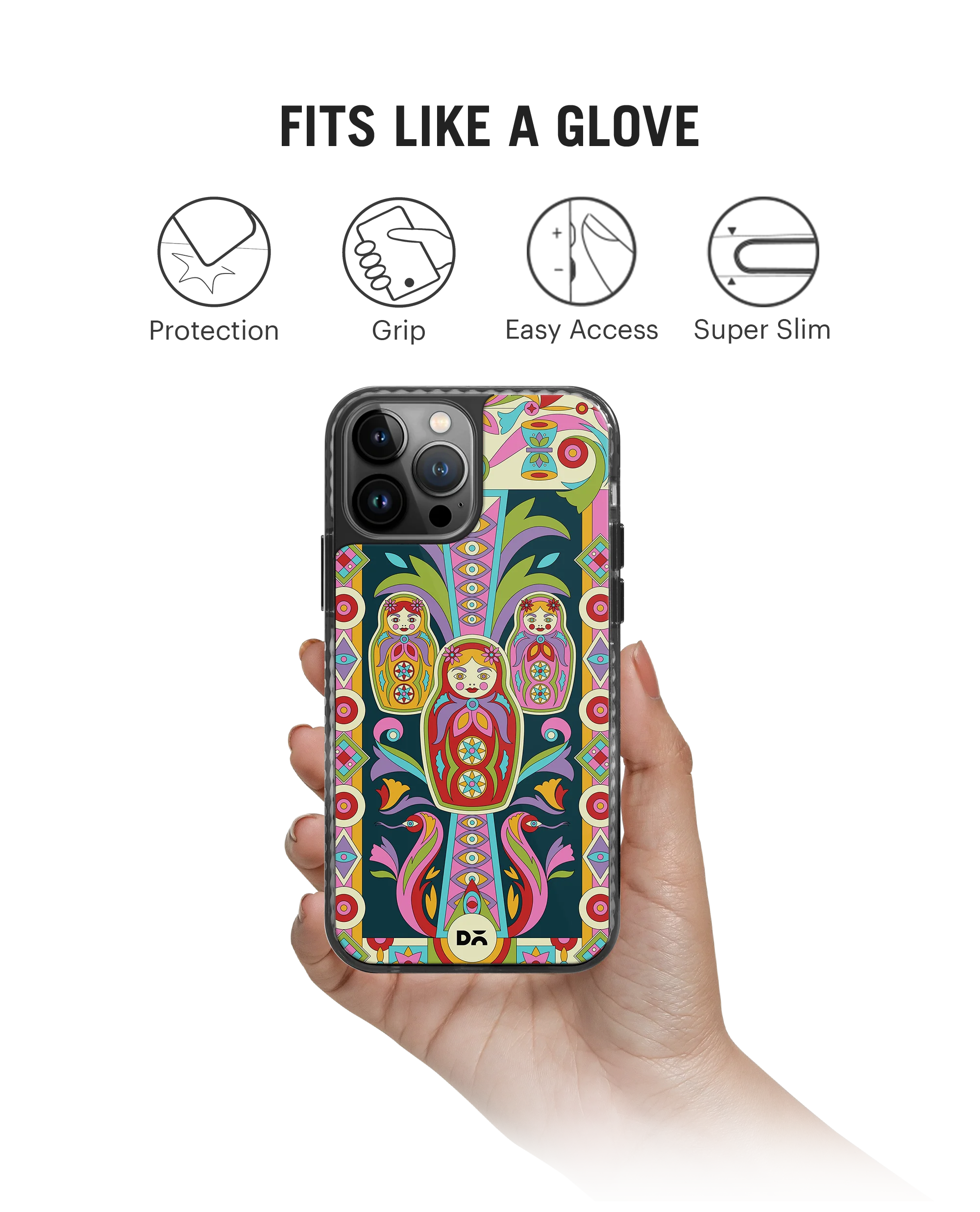 DailyObjects Gudiya Mela Stride 2.0 Phone Case Cover For iPhone 15 Pro - Image 2