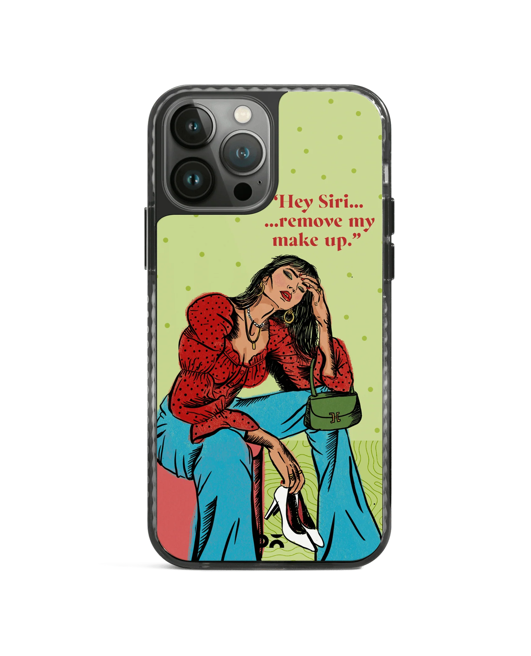 DailyObjects Hey Siri Stride 2.0 Case Cover For iPhone 13 Pro