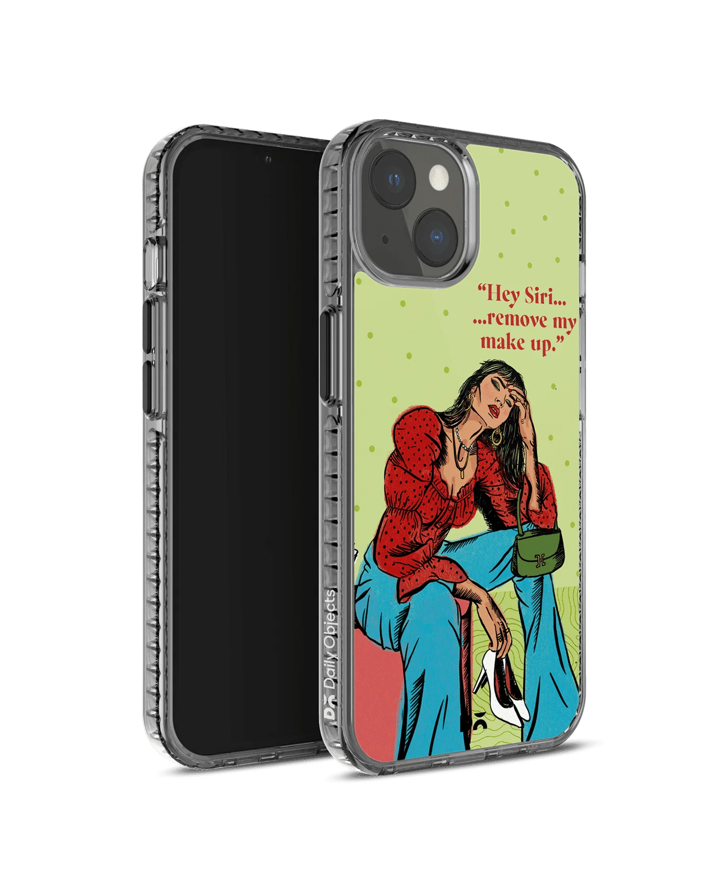 DailyObjects Hey Siri Stride 2.0 Phone Case Cover For iPhone 14 Plus - Image 3