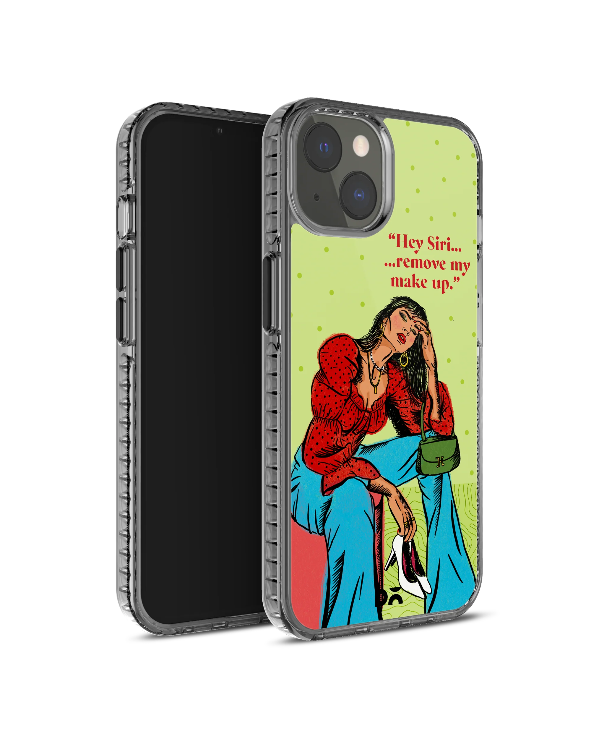 DailyObjects Hey Siri Stride 2.0 Phone Case Cover For iPhone 15 - Image 3