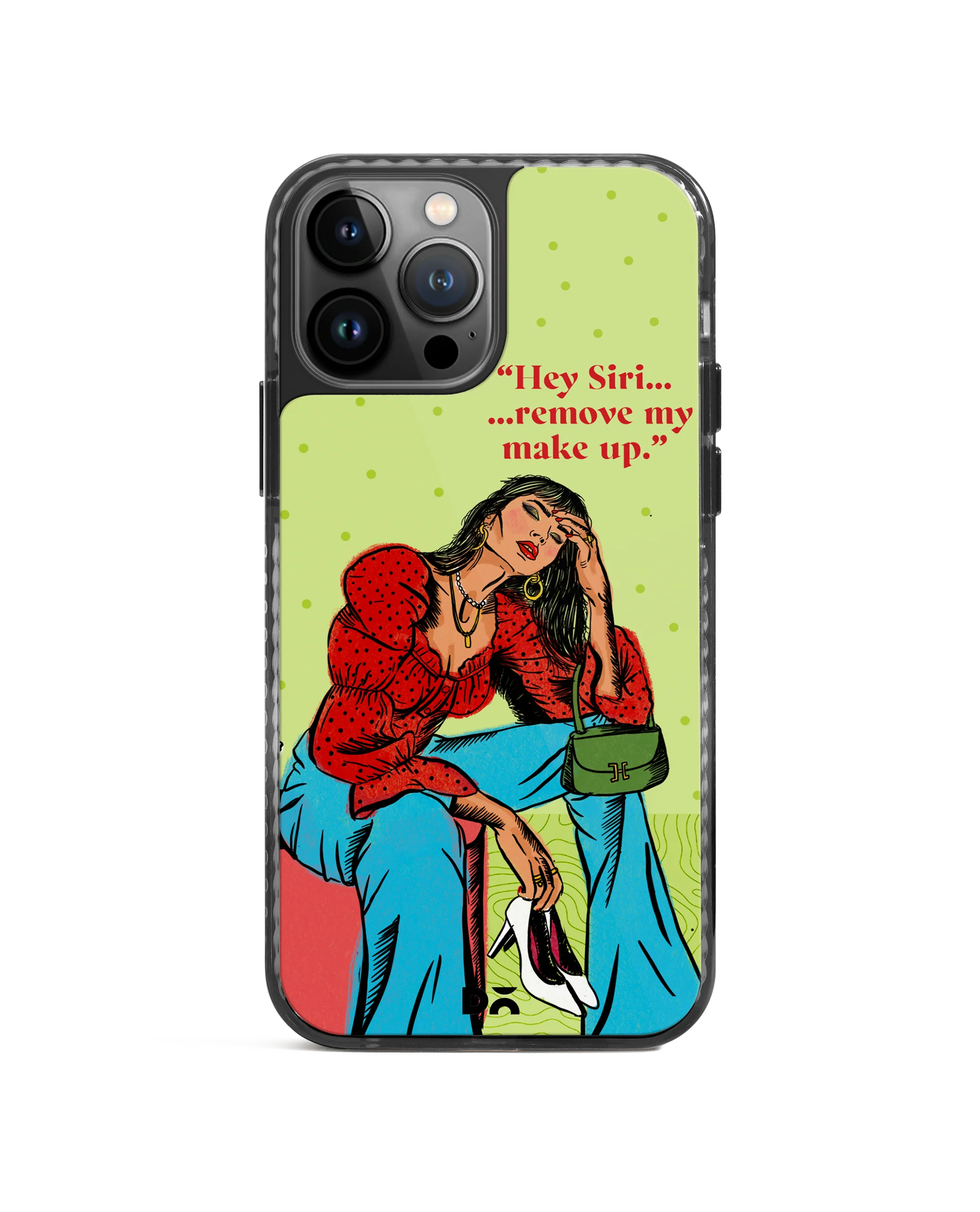 DailyObjects Hey Siri Stride 2.0 Phone Case Cover For iPhone 15 Pro Max