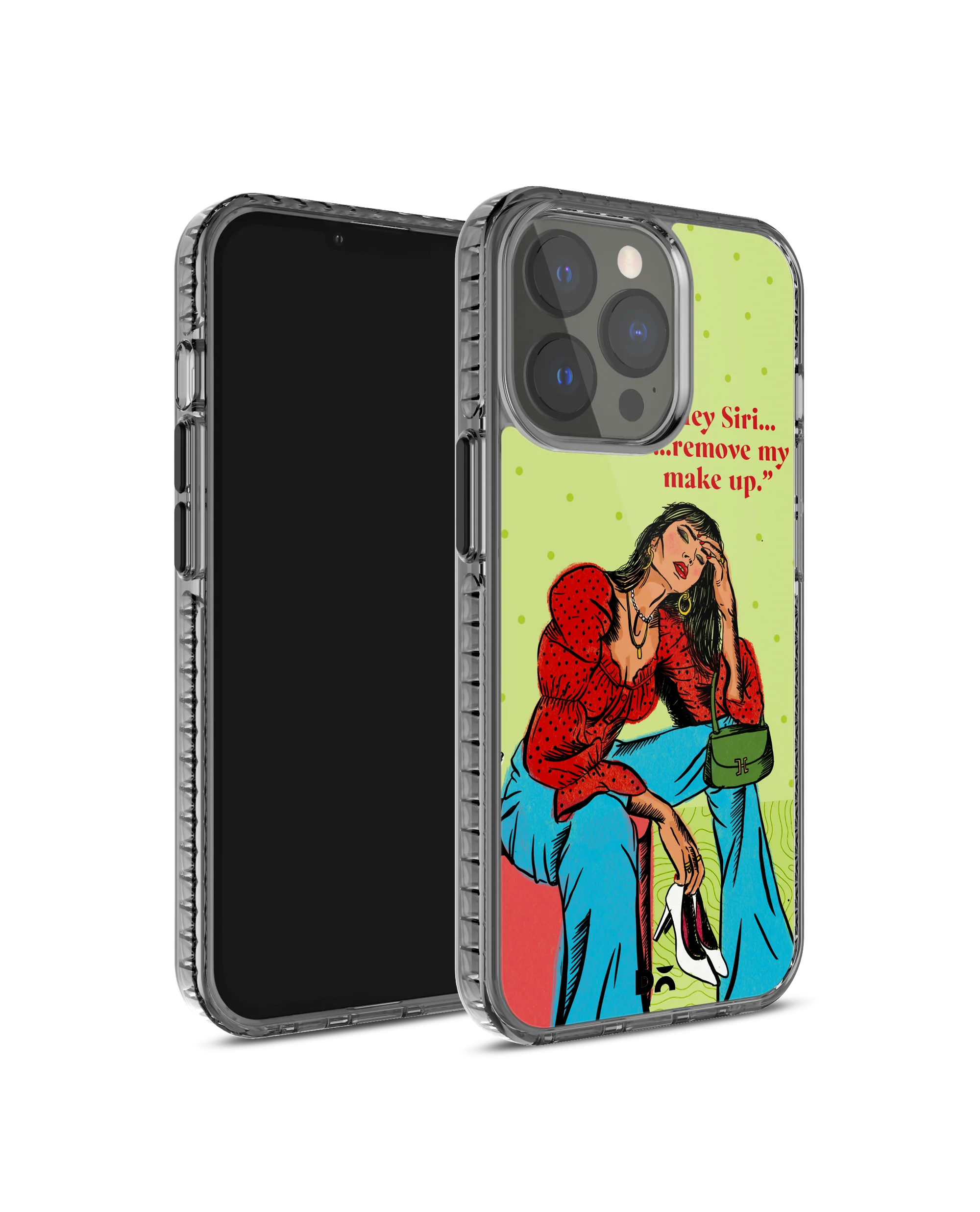 DailyObjects Hey Siri Stride 2.0 Phone Case Cover For iPhone 15 Pro Max - Image 3