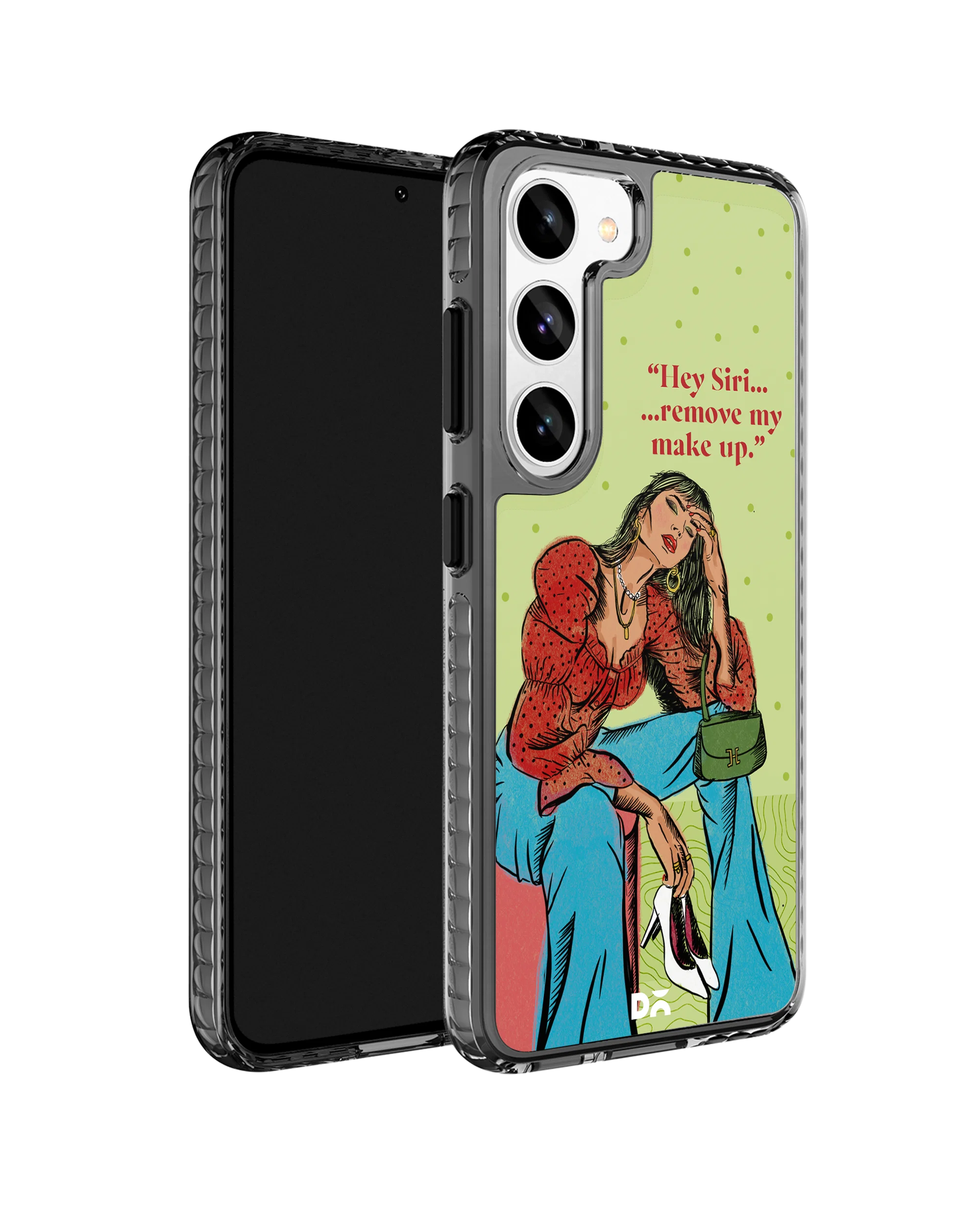 DailyObjects Hey Siri Stride 2.0 Case Cover For Samsung Galaxy S23 Plus - Image 3