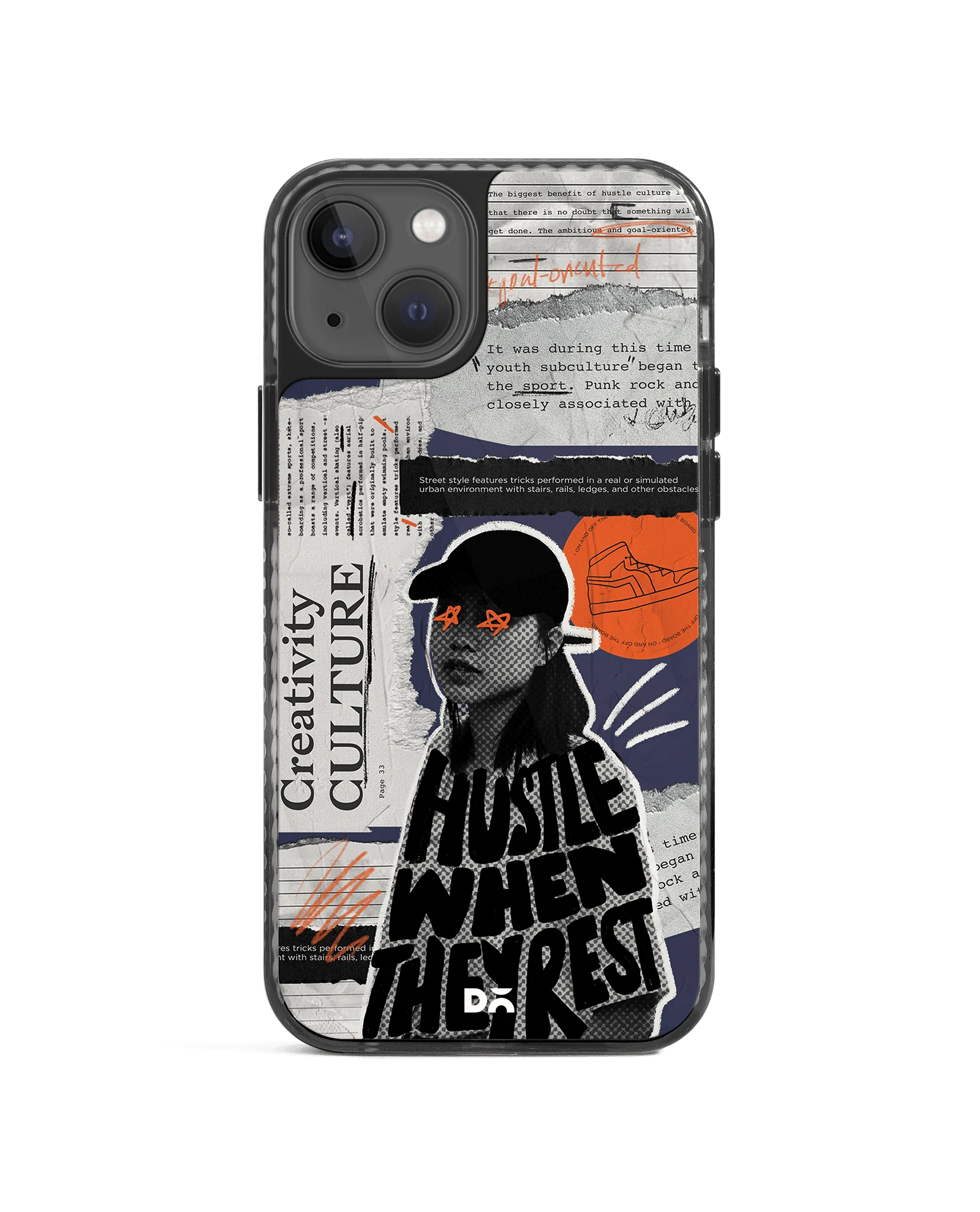 DailyObjects Hustle When They Rest Stride 2.0 Case Cover For iPhone 13