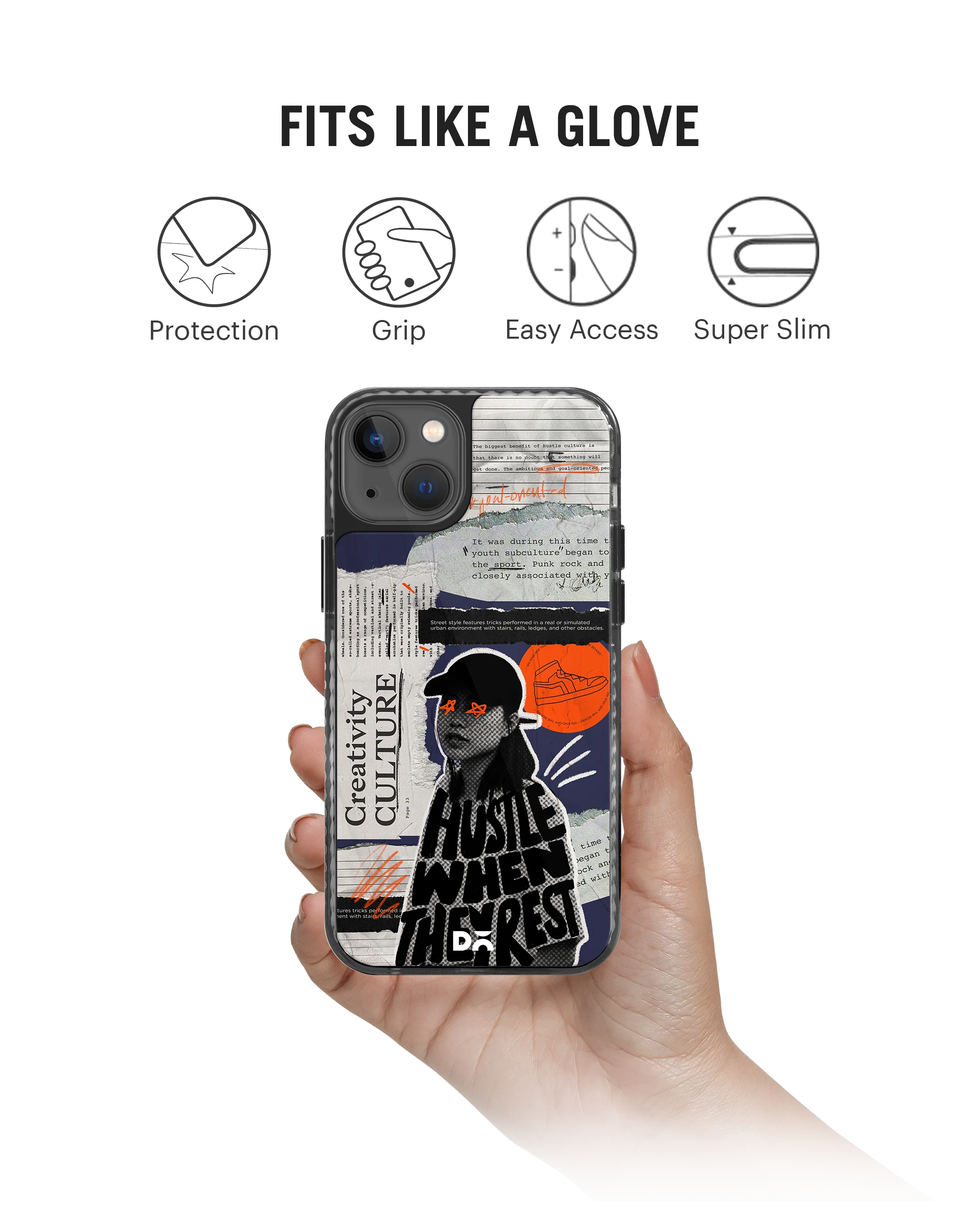 DailyObjects Hustle When They Rest Stride 2.0 Phone Case Cover For iPhone 15 Plus - Image 2