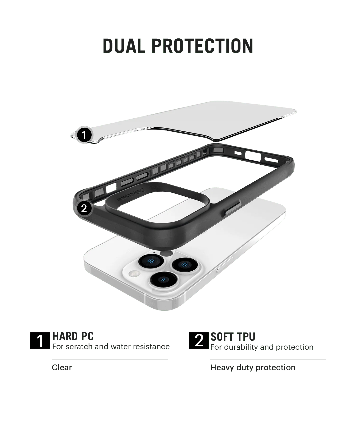 DailyObjects Hybrid Clear MagSafe Phone Case Cover For iPhone 14 Pro Max - Image 5