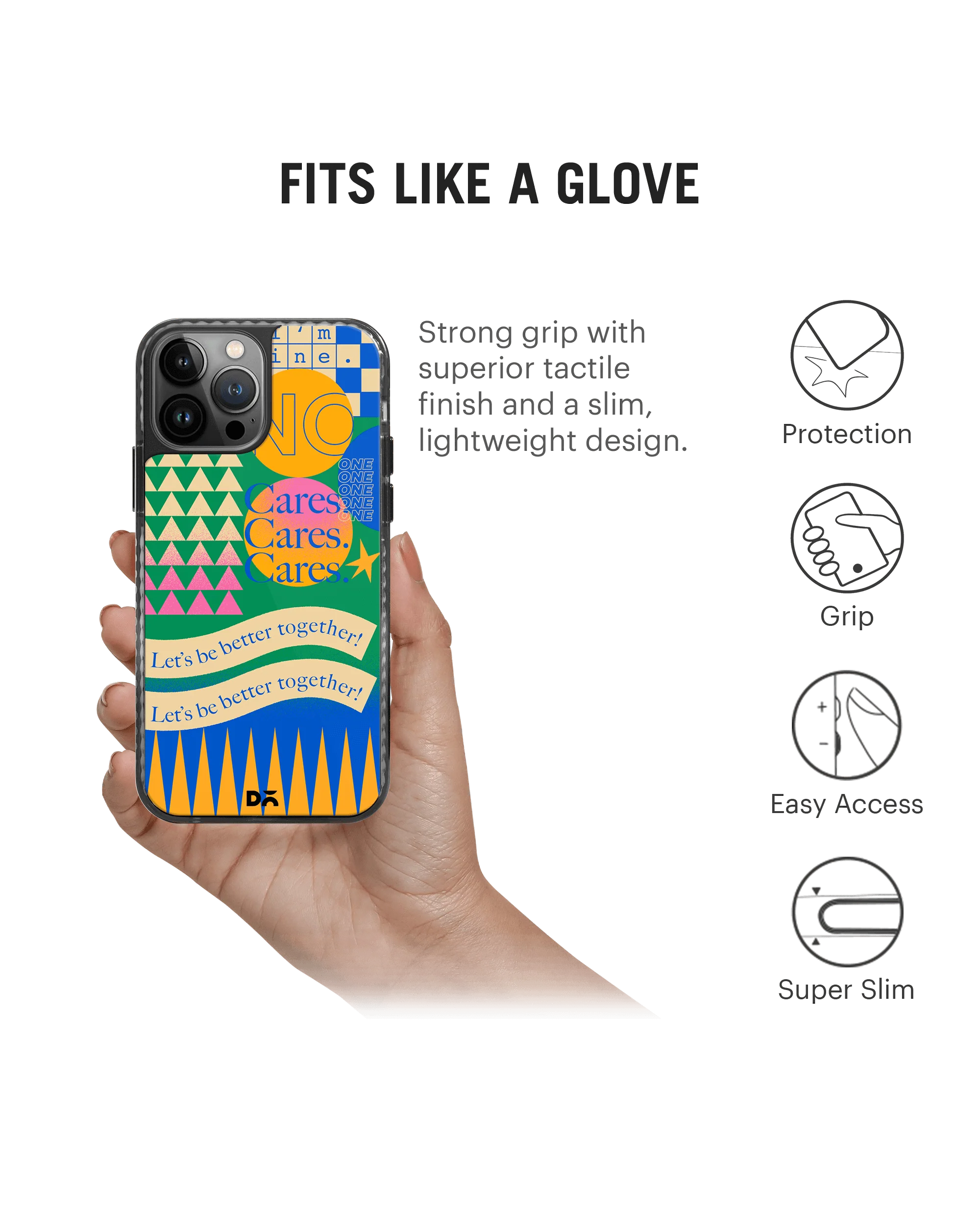 DailyObjects I am Fine Stride 2.0 Case Cover For iPhone 13 Pro Max - Image 2