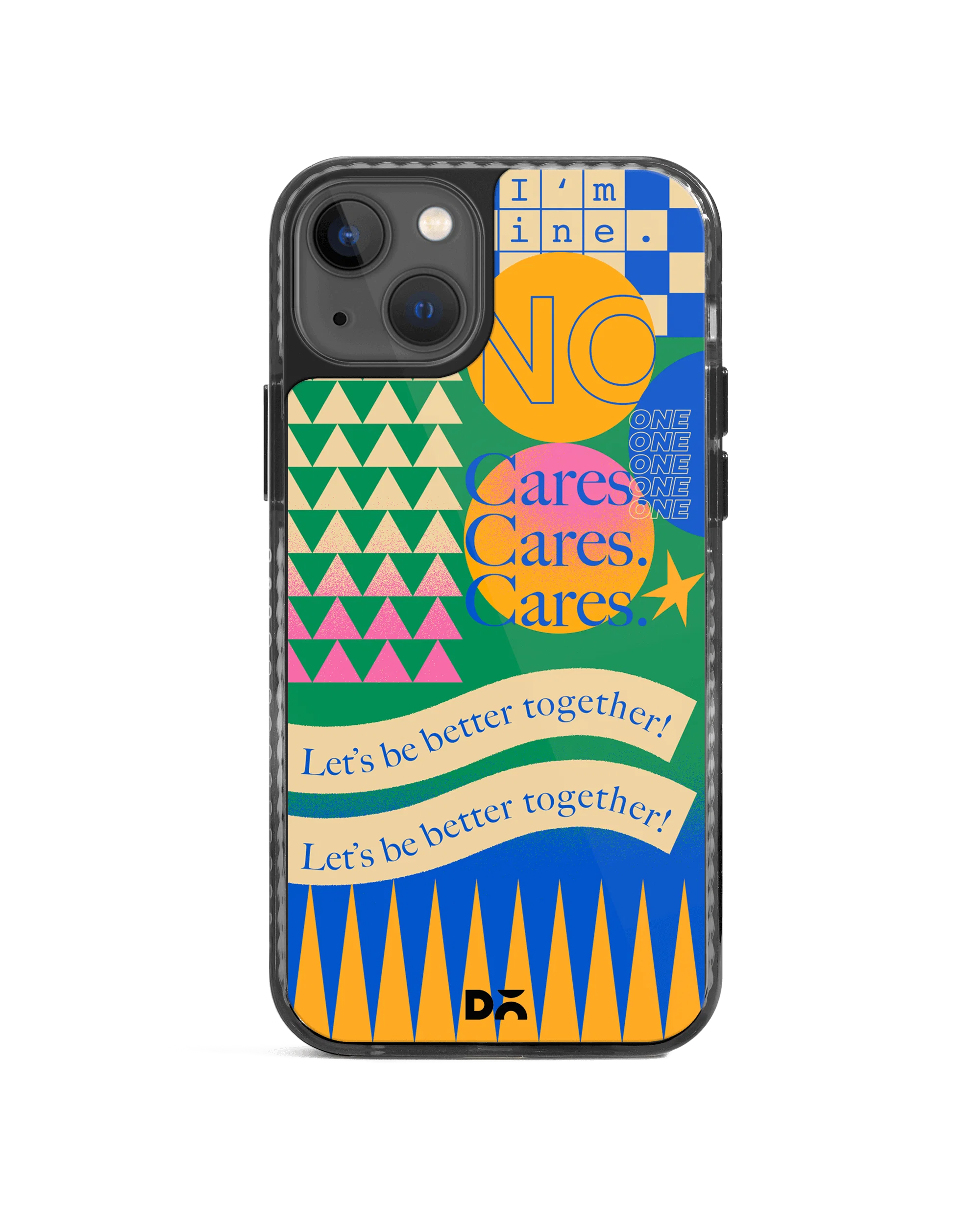 DailyObjects I am Fine Stride 2.0 Phone Case Cover For iPhone 14