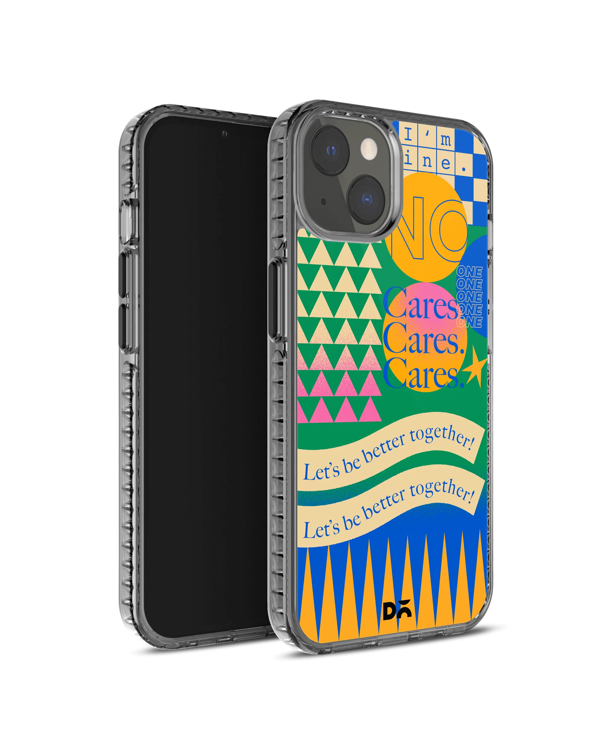 DailyObjects I am Fine Stride 2.0 Phone Case Cover For iPhone 14 - Image 3