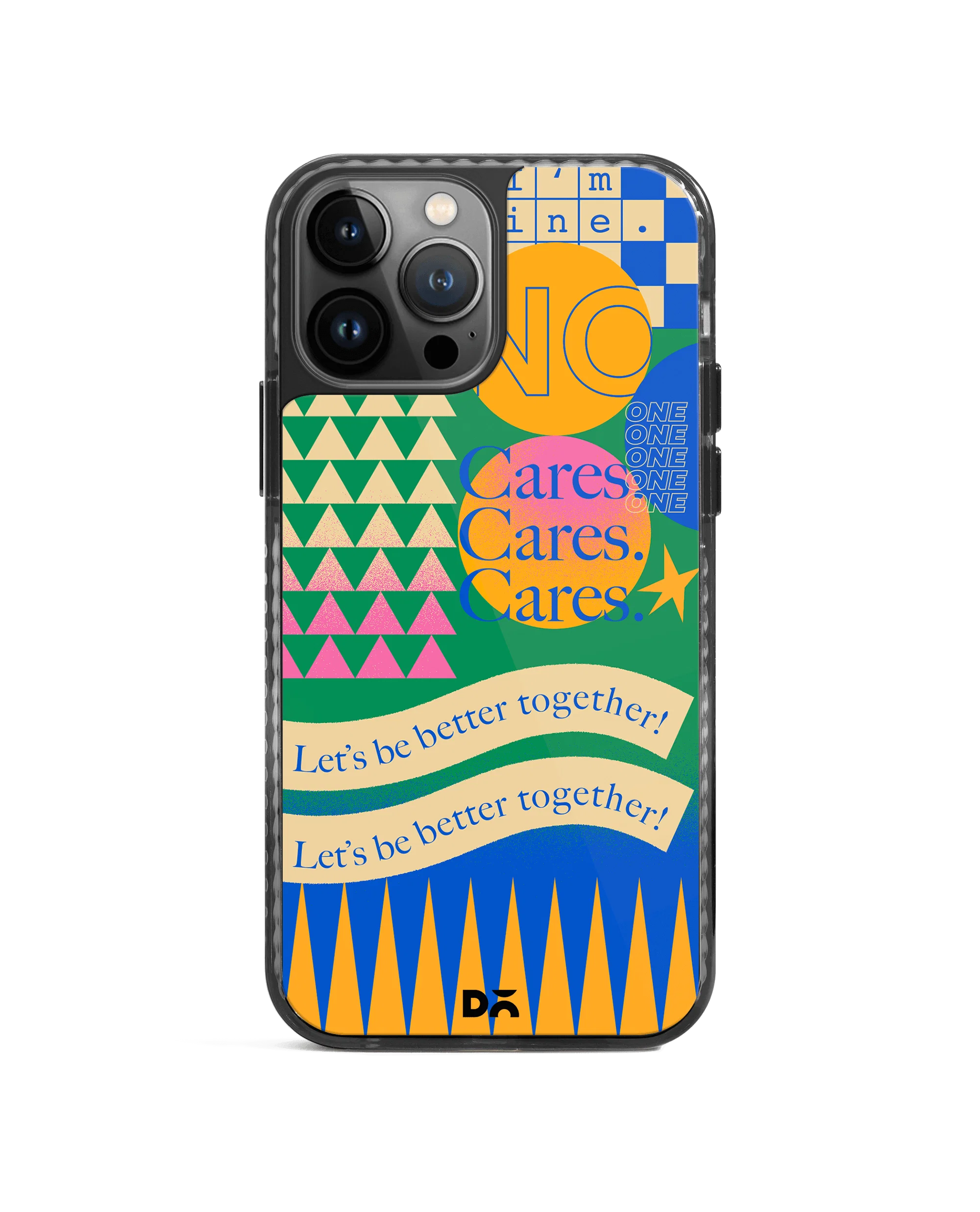 DailyObjects I am Fine Stride 2.0 Phone Case Cover For iPhone 14 Pro
