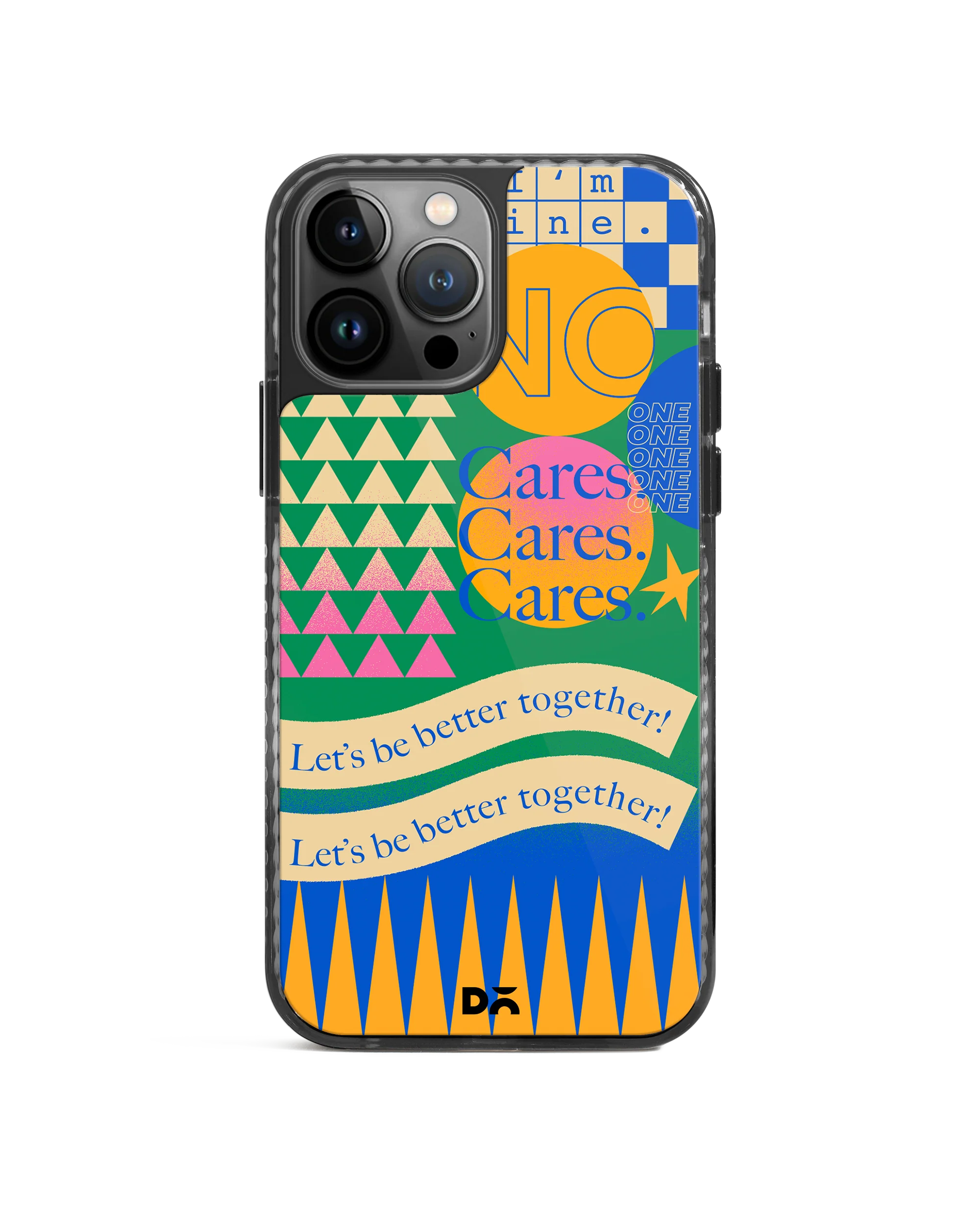 DailyObjects I am Fine Stride 2.0 Phone Case Cover For iPhone 15 Pro Max