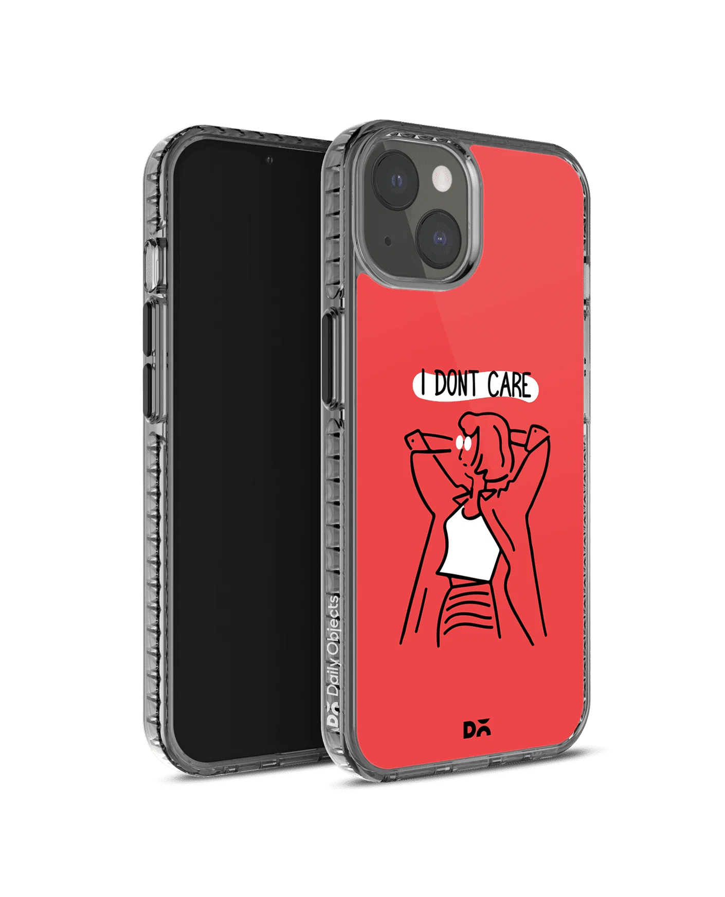 DailyObjects I Don't Care Stride 2.0 Phone Case Cover For iPhone 14 Plus - Image 2