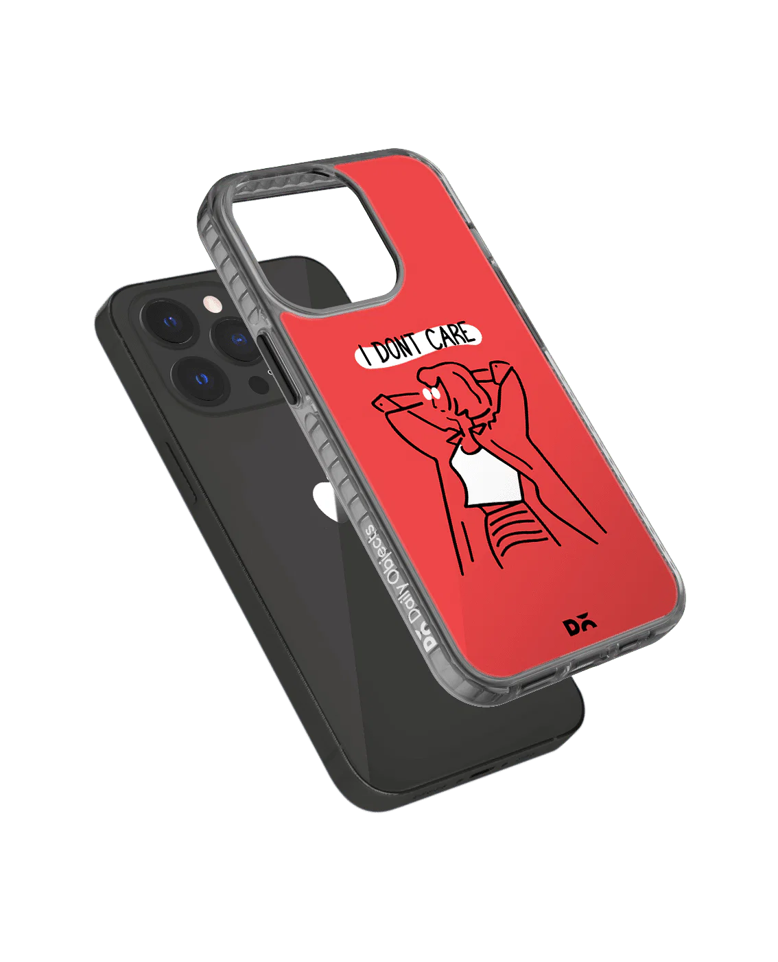DailyObjects I Don't Care Stride 2.0 Phone Case Cover For iPhone 14 Pro Max - Image 5