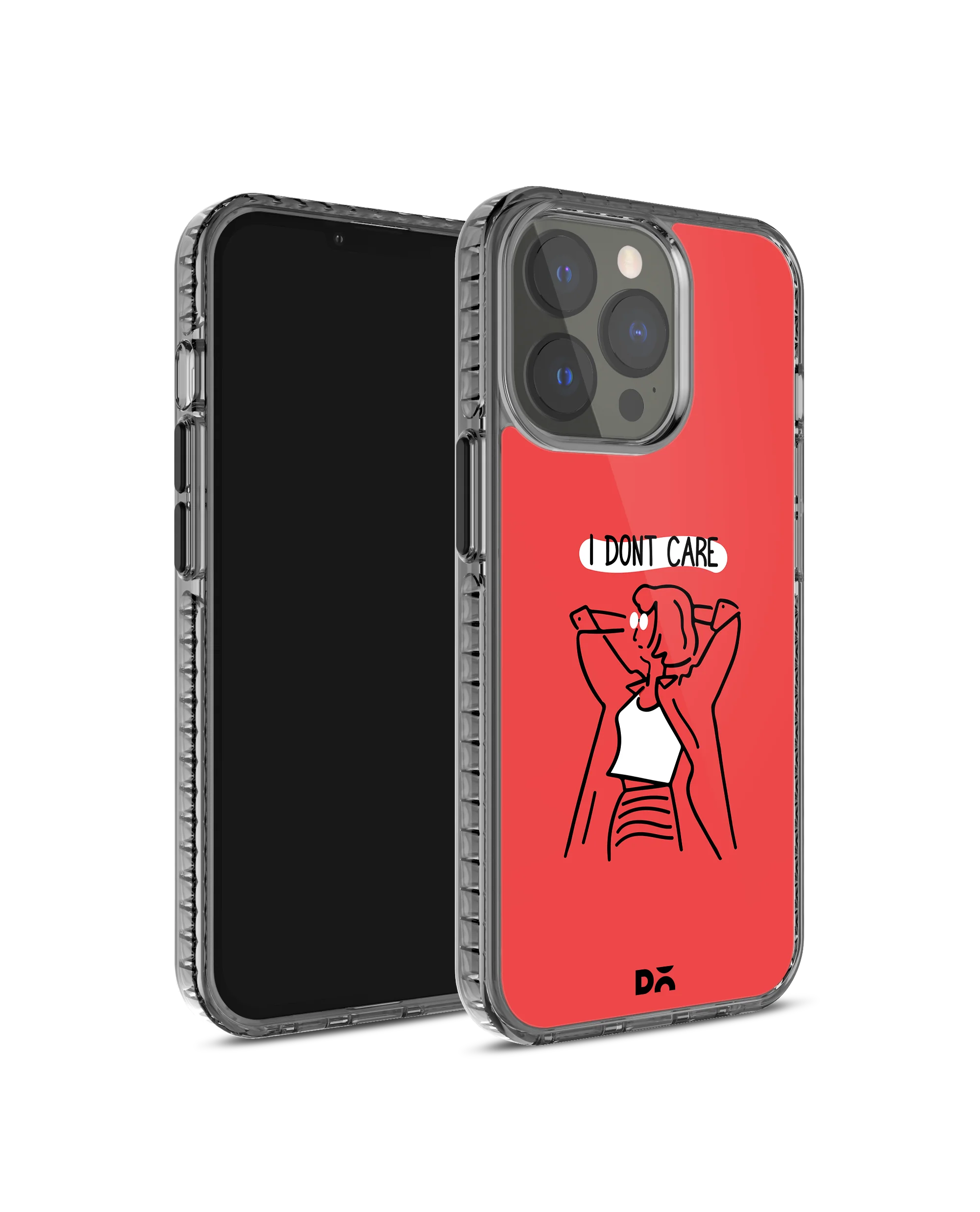 DailyObjects I Don't Care Stride 2.0 Phone Case Cover For iPhone 15 Pro Max - Image 3