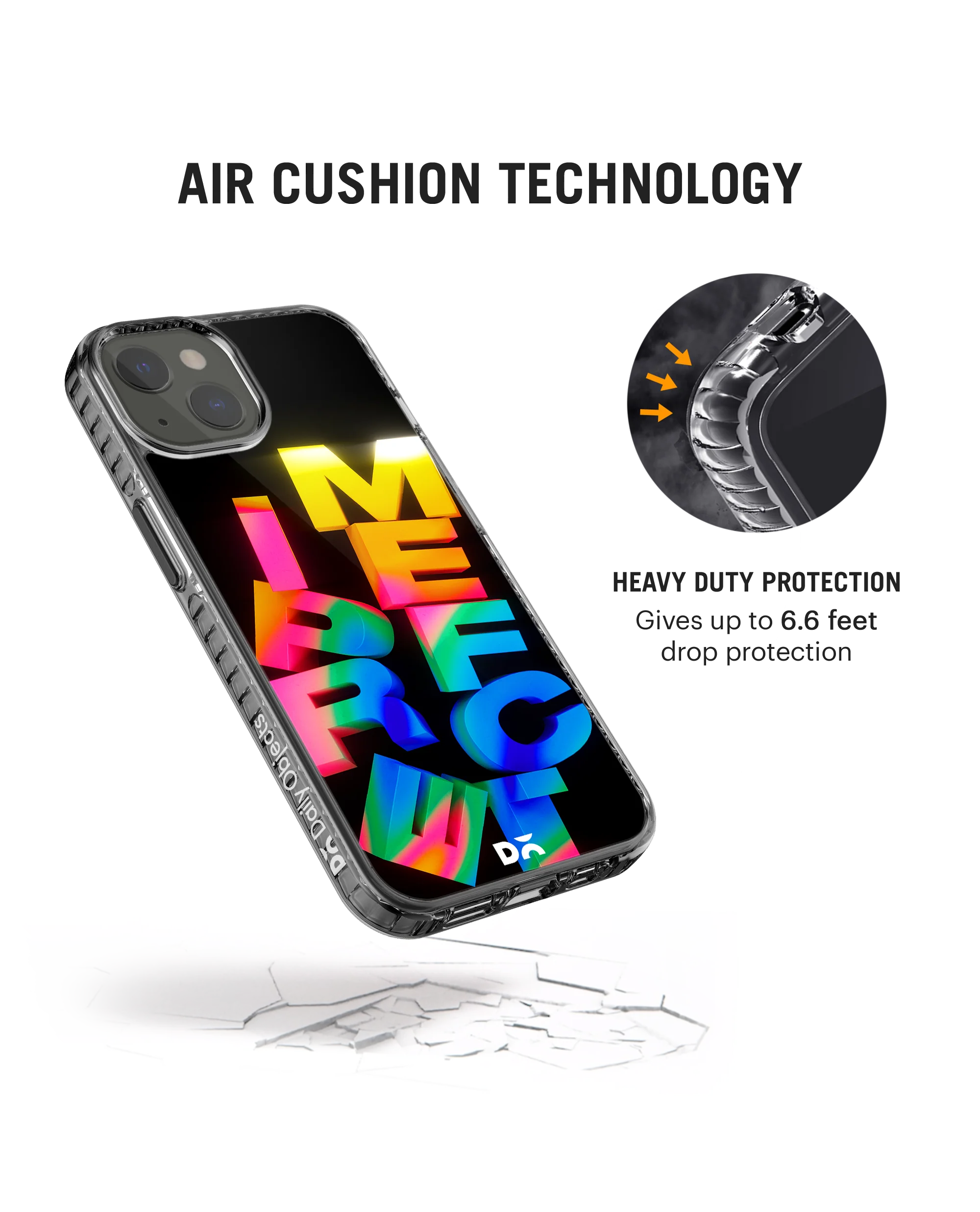 DailyObjects Imperfect Stride 2.0 Phone Case Cover For iPhone 15 Plus - Image 6
