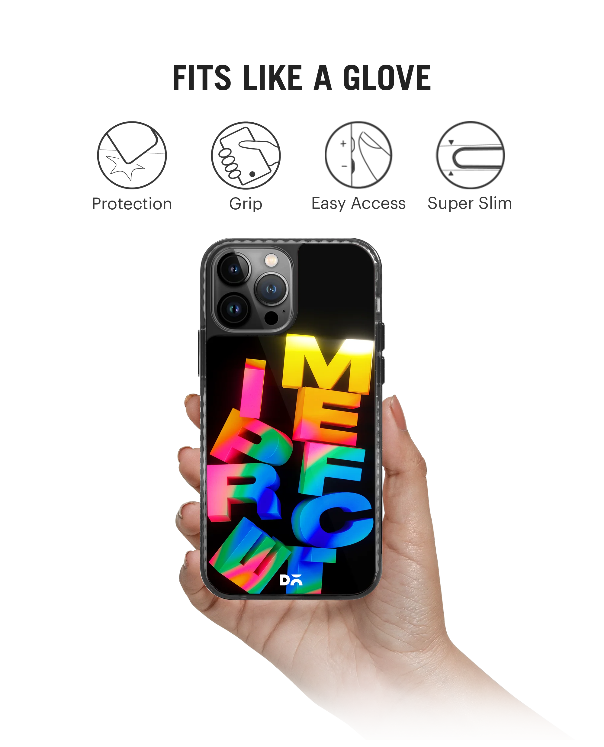 DailyObjects Imperfect Stride 2.0 Phone Case Cover For iPhone 15 Pro Max - Image 2