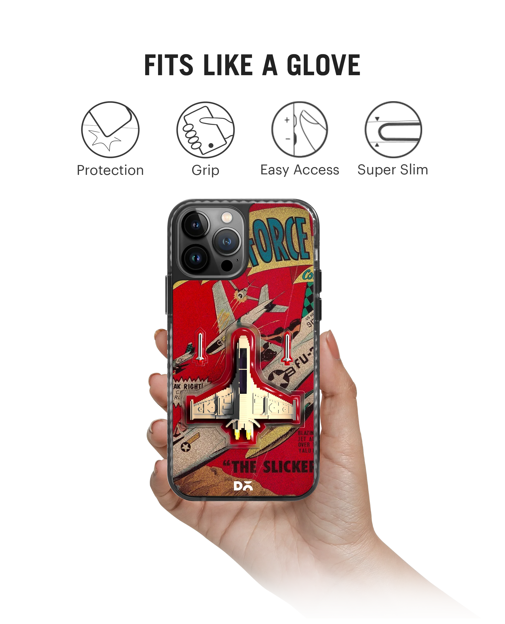DailyObjects Jet Ranger Stride 2.0 Phone Case Cover For iPhone 15 Pro Max - Image 2