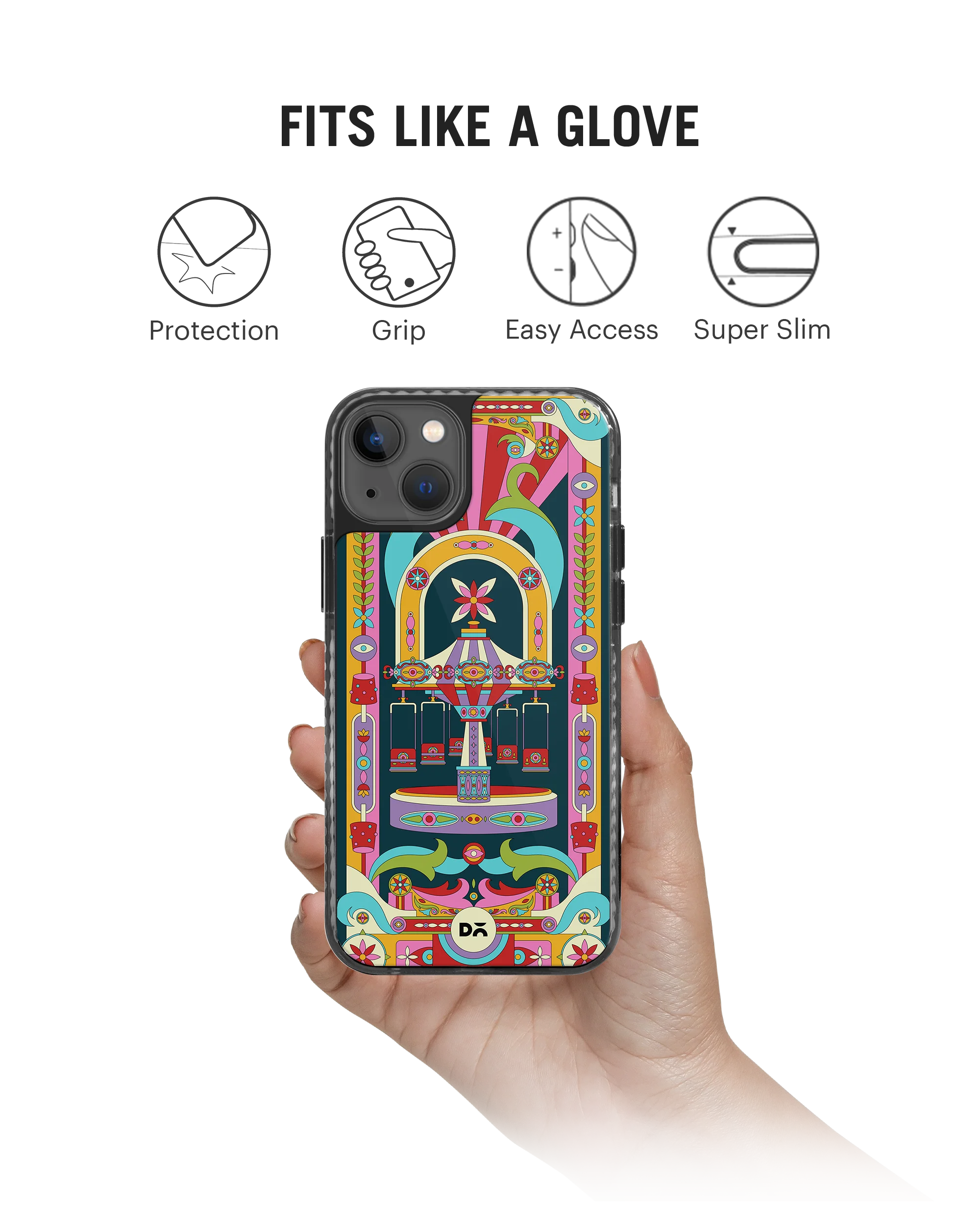 DailyObjects Jhoola Mela Stride 2.0 Phone Case Cover For iPhone 15 - Image 2