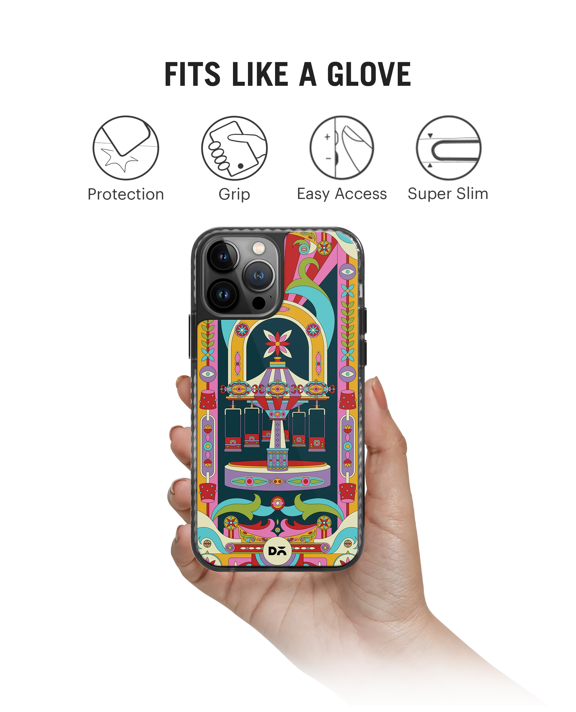 DailyObjects Jhoola Mela Stride 2.0 Phone Case Cover For iPhone 15 Pro Max - Image 2