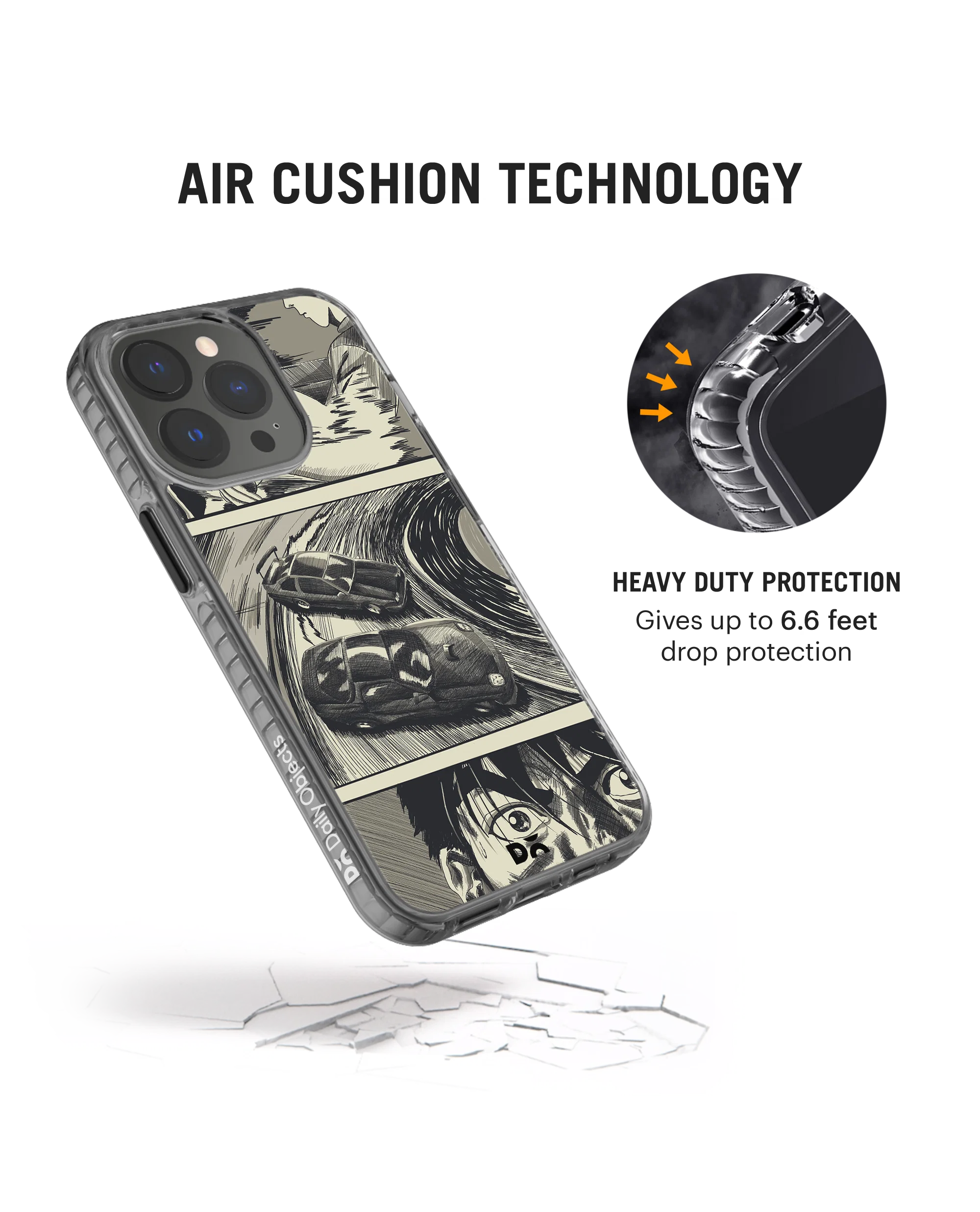 DailyObjects K3 Full Throttle Stride 2.0 Phone Case Cover For iPhone 14 Pro Max - Image 5