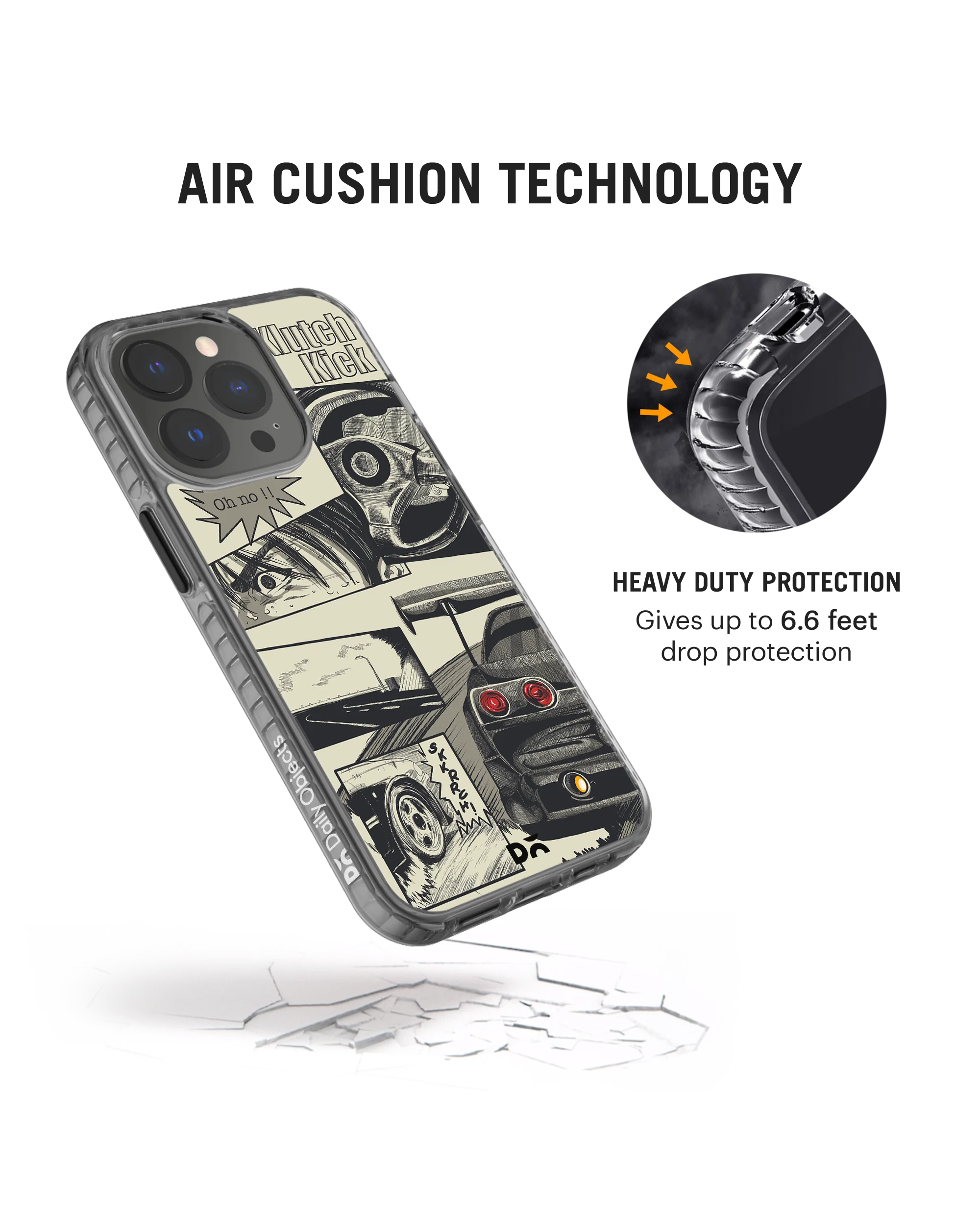 DailyObjects K3 The Drift Saga Stride 2.0 Phone Case Cover For iPhone 14 Pro - Image 6