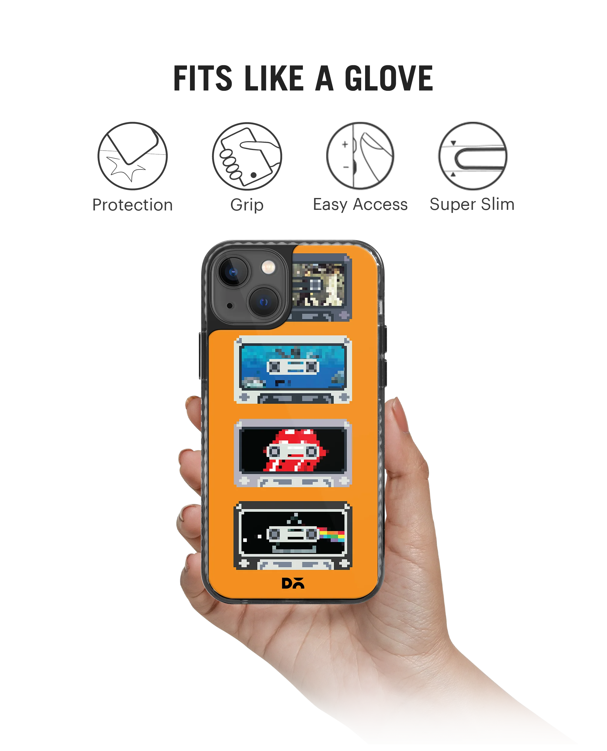 DailyObjects Kidcassette Stride 2.0 Phone Case Cover For iPhone 15 Plus - Image 2