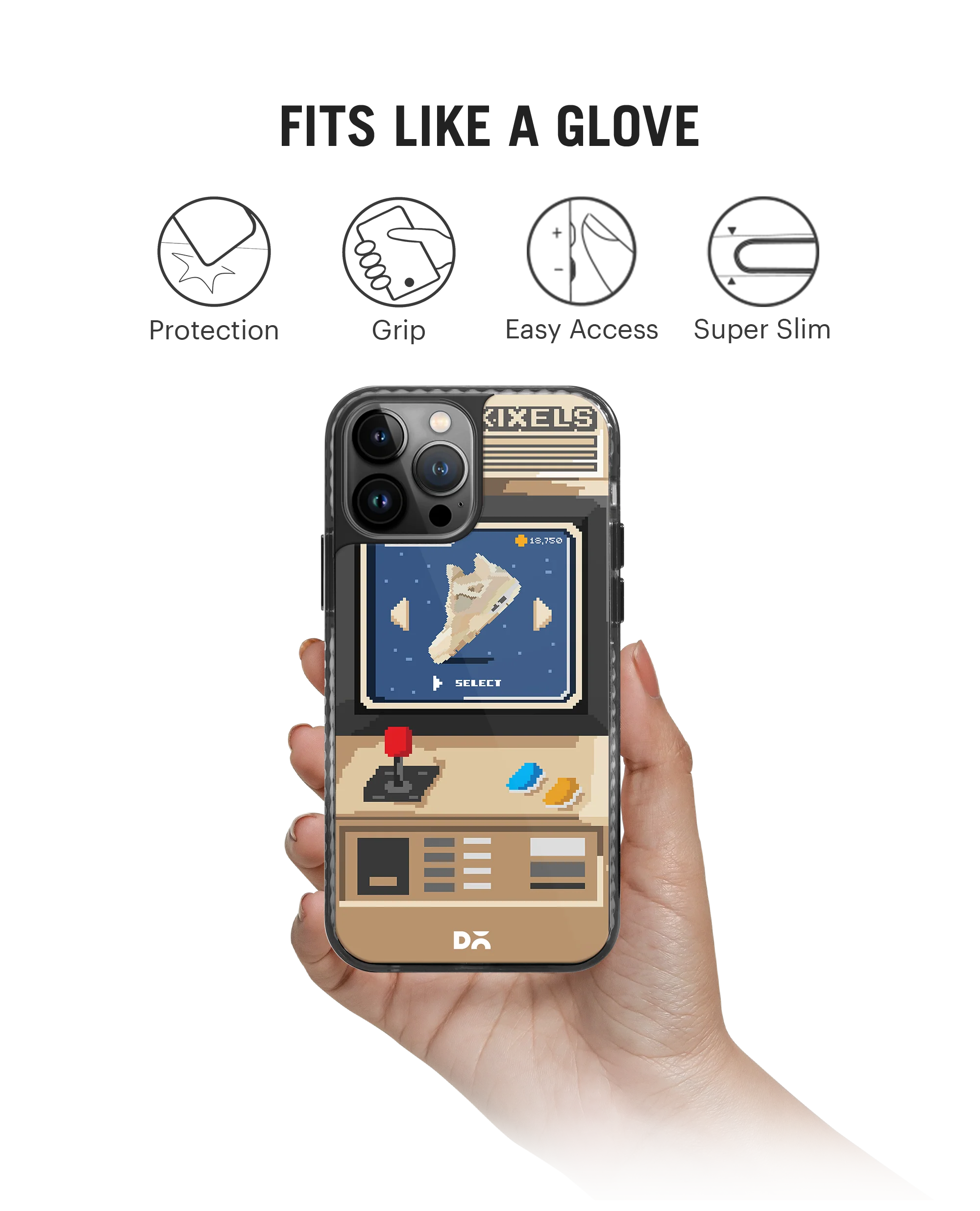 DailyObjects Kixel Arcade 2.0 Stride 2.0 Phone Case Cover For iPhone 15 Pro - Image 2