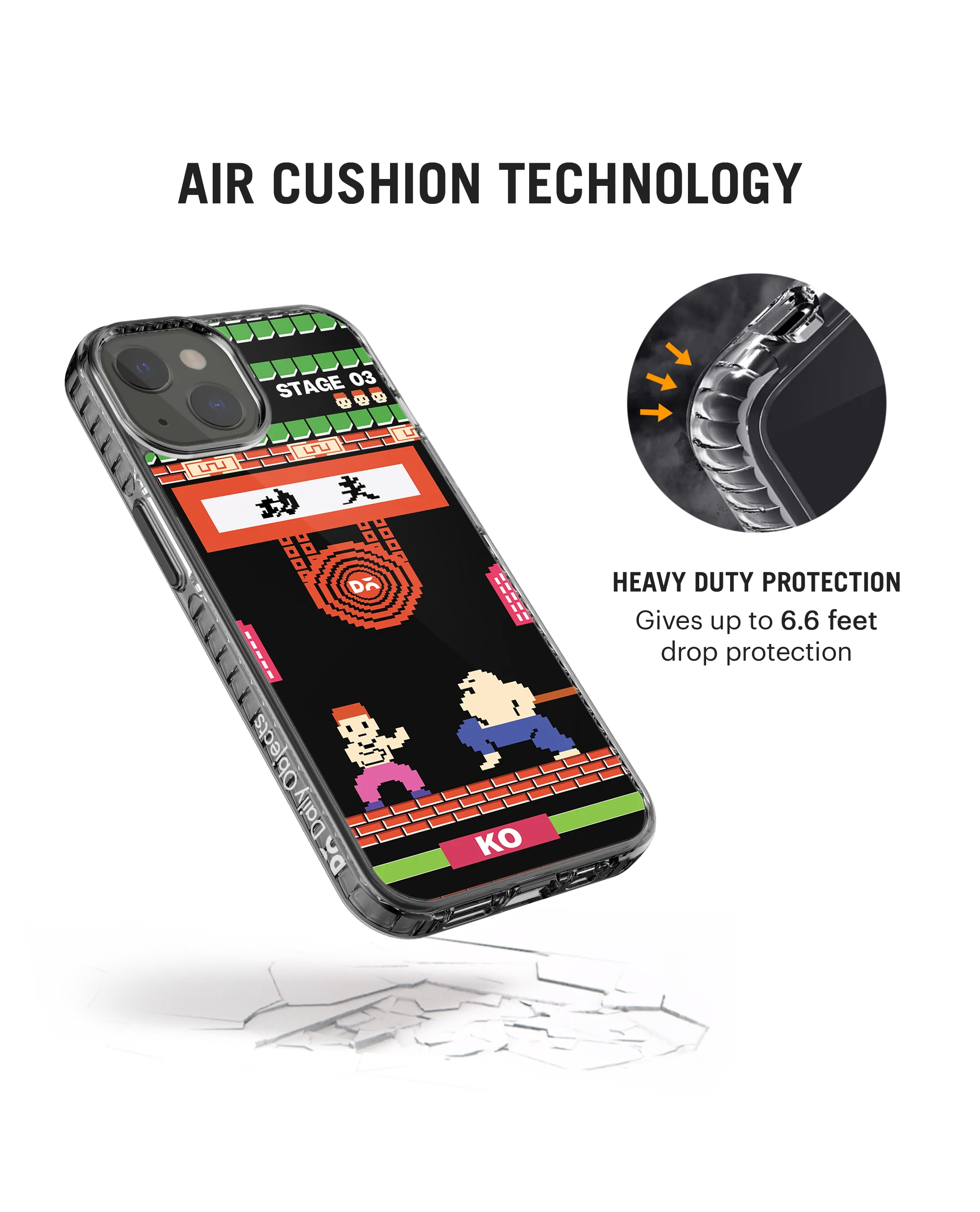 DailyObjects Kung Fu Klash Stride 2.0 Case Cover For iPhone 13 - Image 6