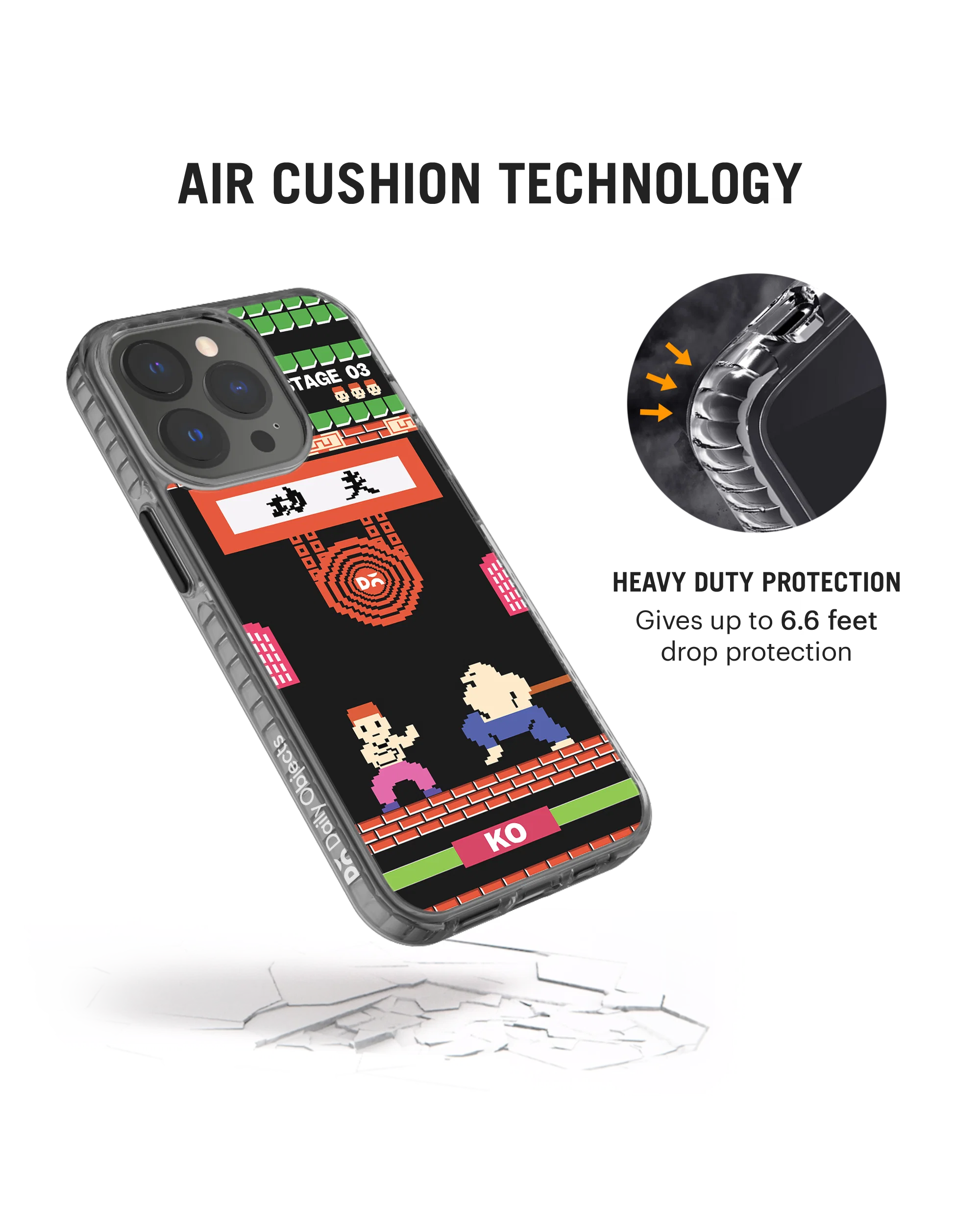 DailyObjects Kung Fu Klash Stride 2.0 Phone Case Cover For iPhone 14 Pro - Image 5