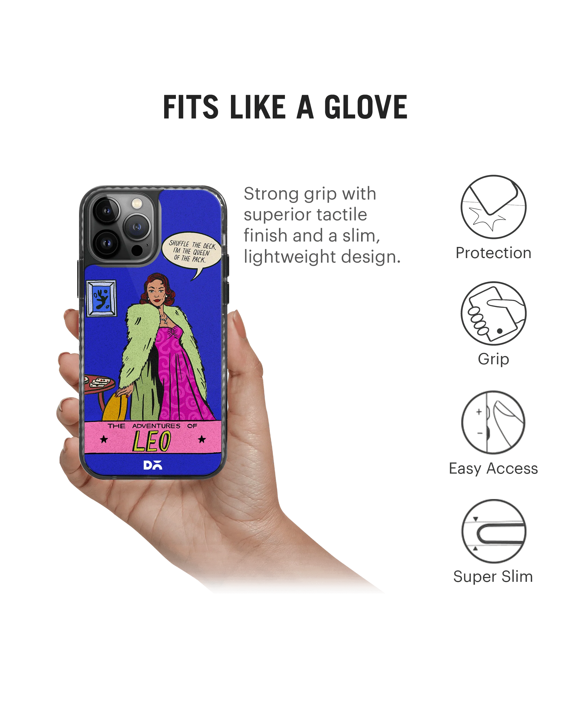 DailyObjects Leo Stride 2.0 Case Cover For iPhone 13 Pro