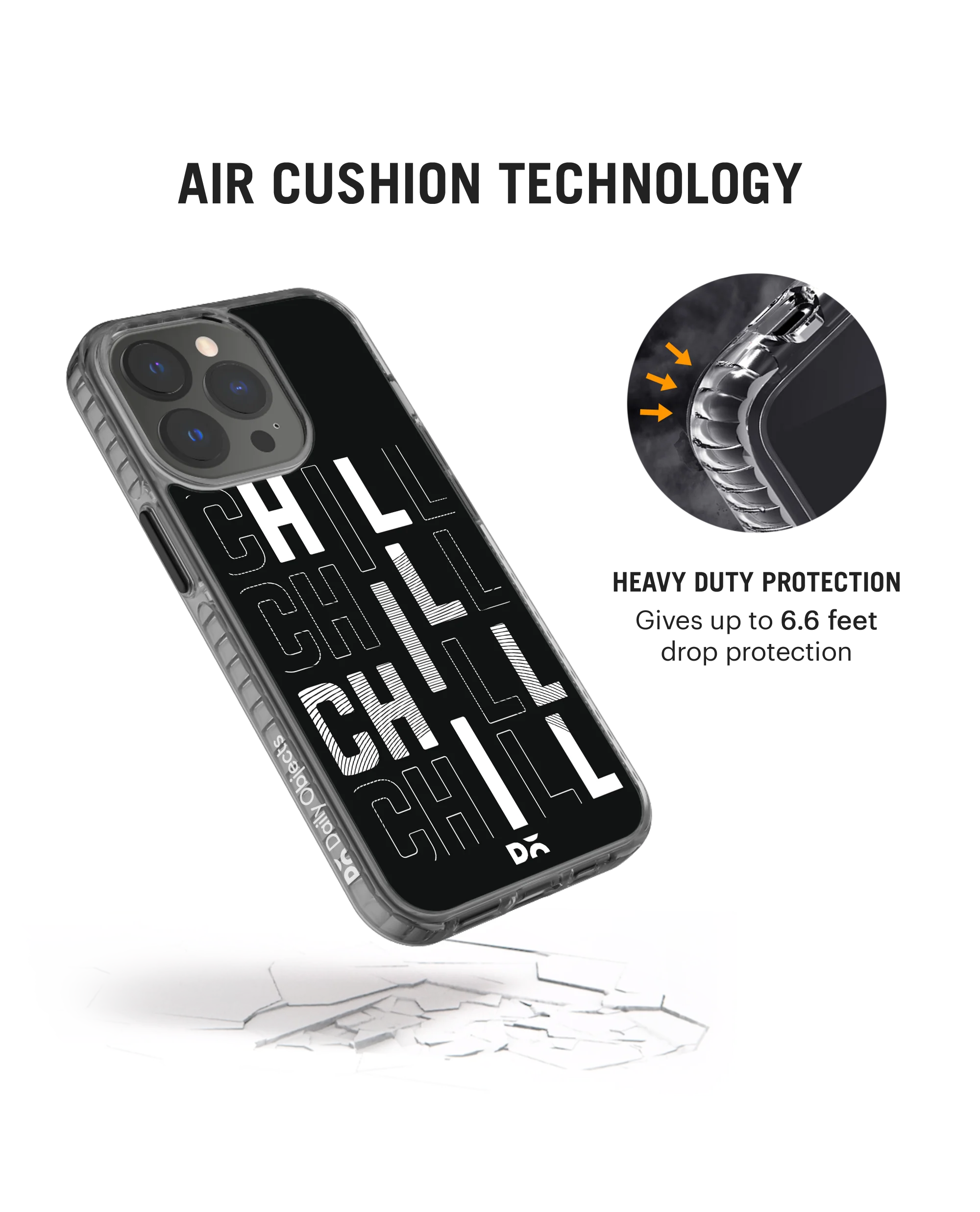 DailyObjects Lets Chill Stride 2.0 Phone Case Cover For iPhone 15 Pro - Image 5