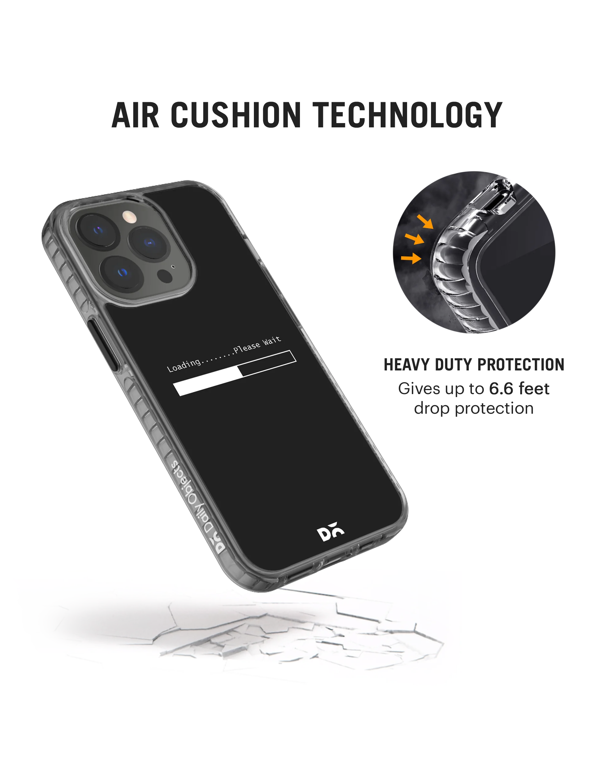 DailyObjects Loading Dialog Stride 2.0 Phone Case Cover For iPhone 15 Pro Max - Image 5