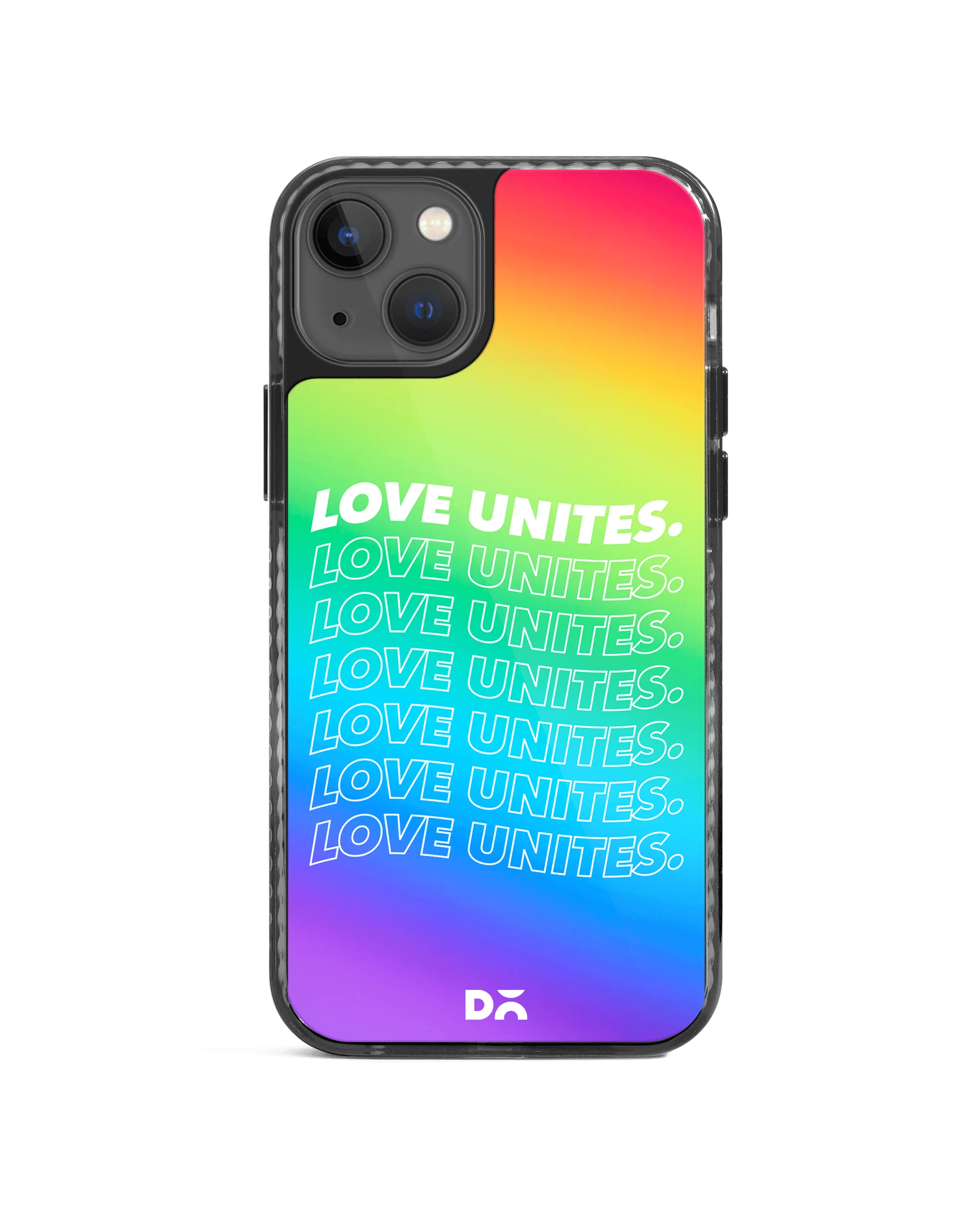 DailyObjects Love Unites Stride 2.0 Case Cover For iPhone 13
