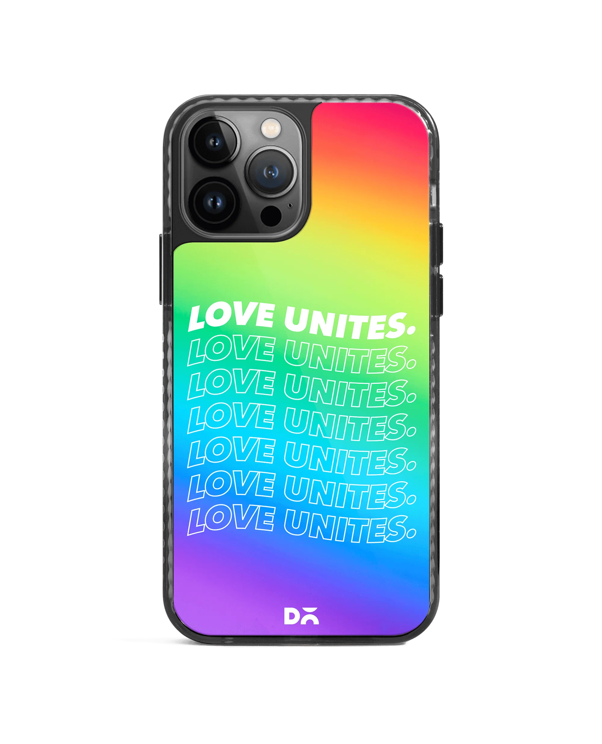 DailyObjects Love Unites Stride 2.0 Case Cover For iPhone 13 Pro