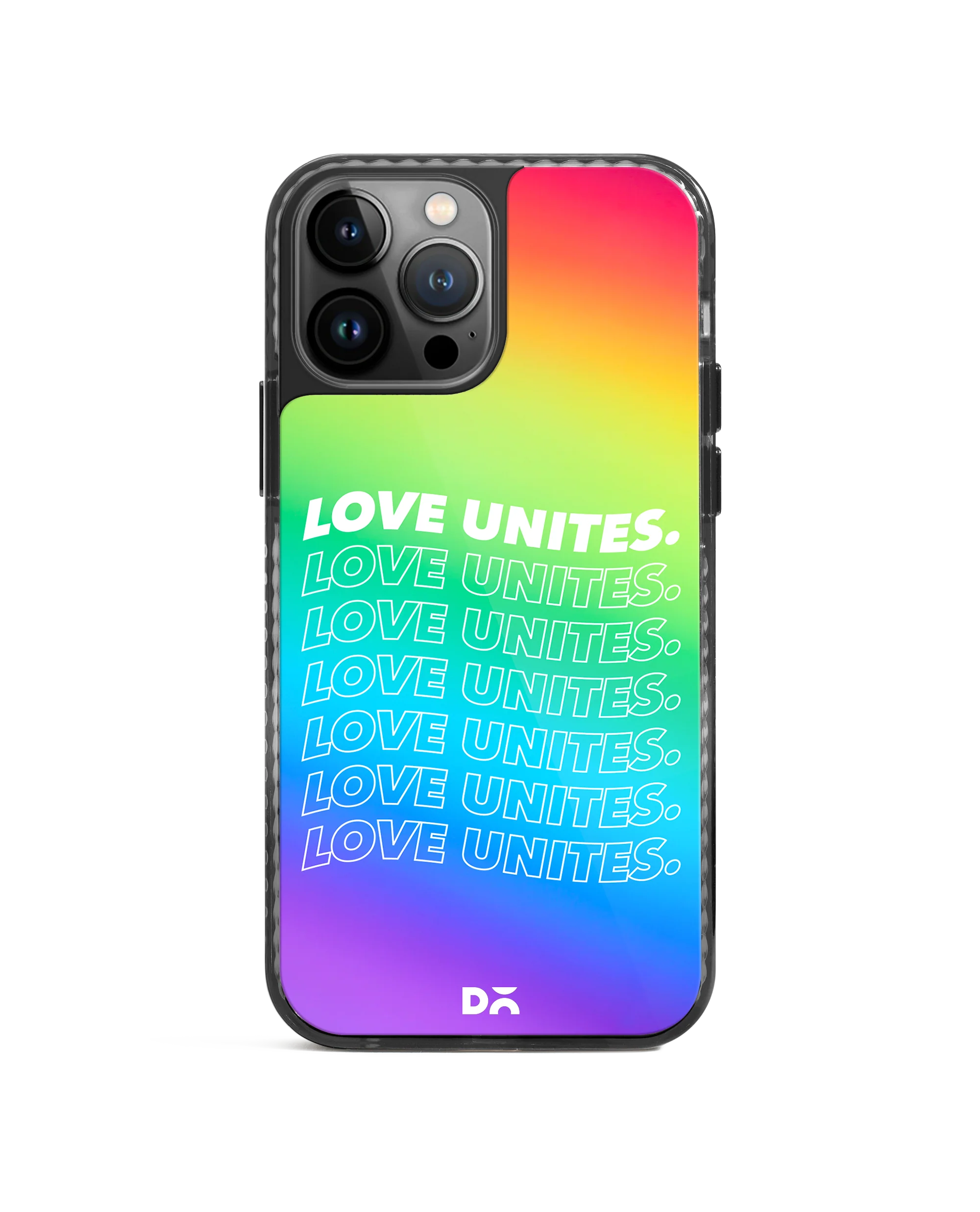 DailyObjects Love Unites Stride 2.0 Phone Case Cover For iPhone 15 Pro Max