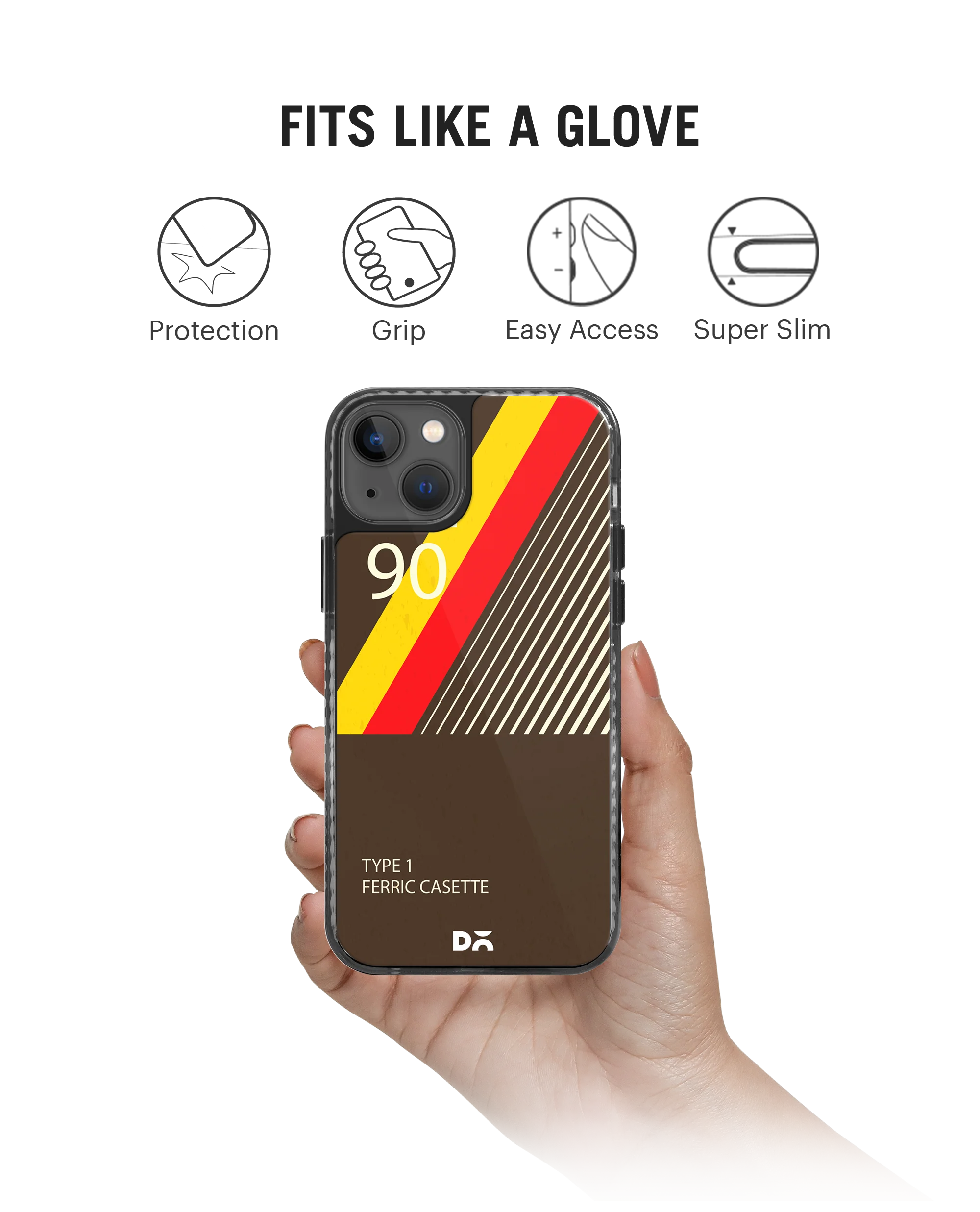 DailyObjects Made With Love Premium Stride 2.0 Phone Case Cover For iPhone 15 Plus - Image 2