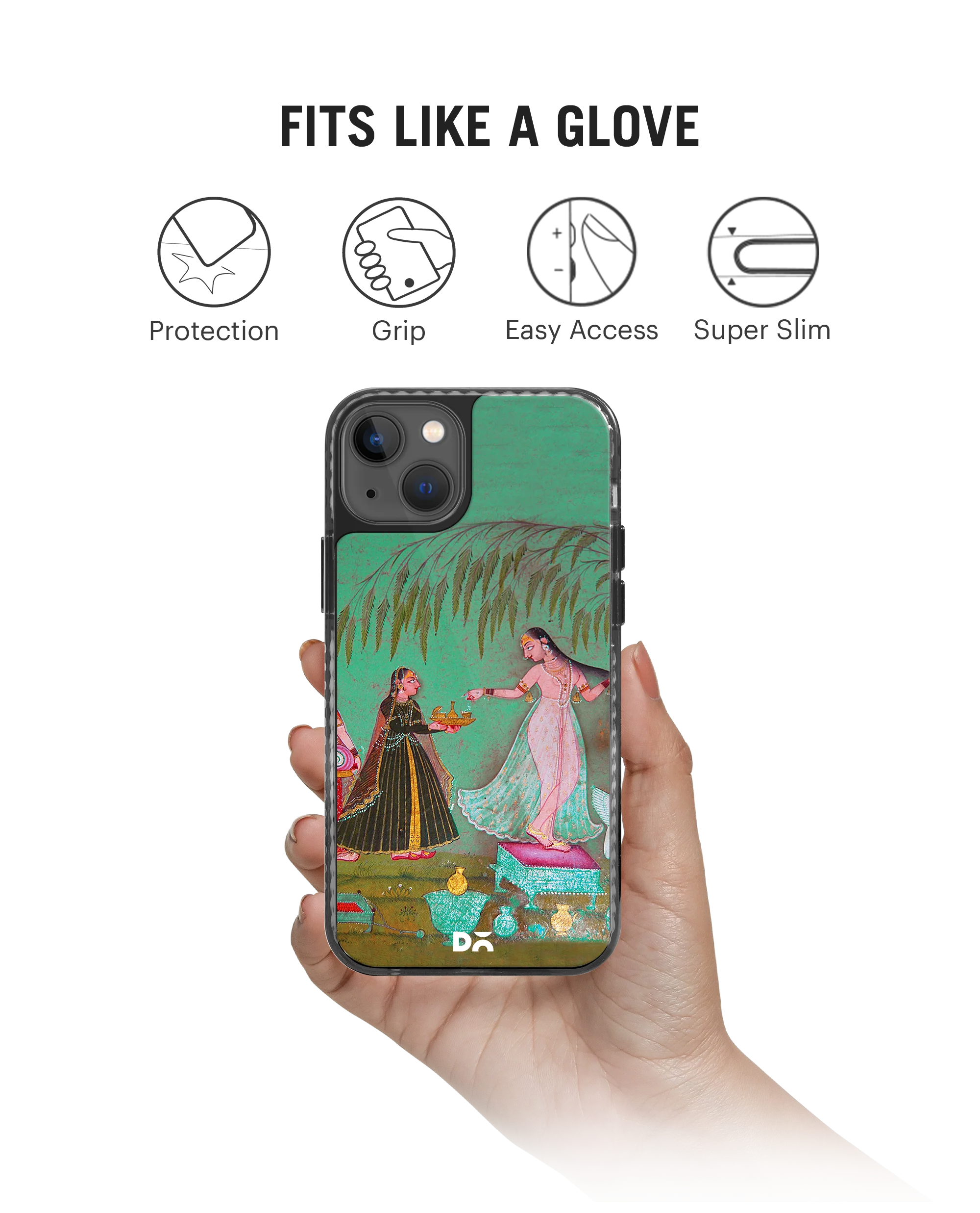 DailyObjects Maids with Offerings Stride 2.0 Phone Case Cover For iPhone 15 Plus - Image 2
