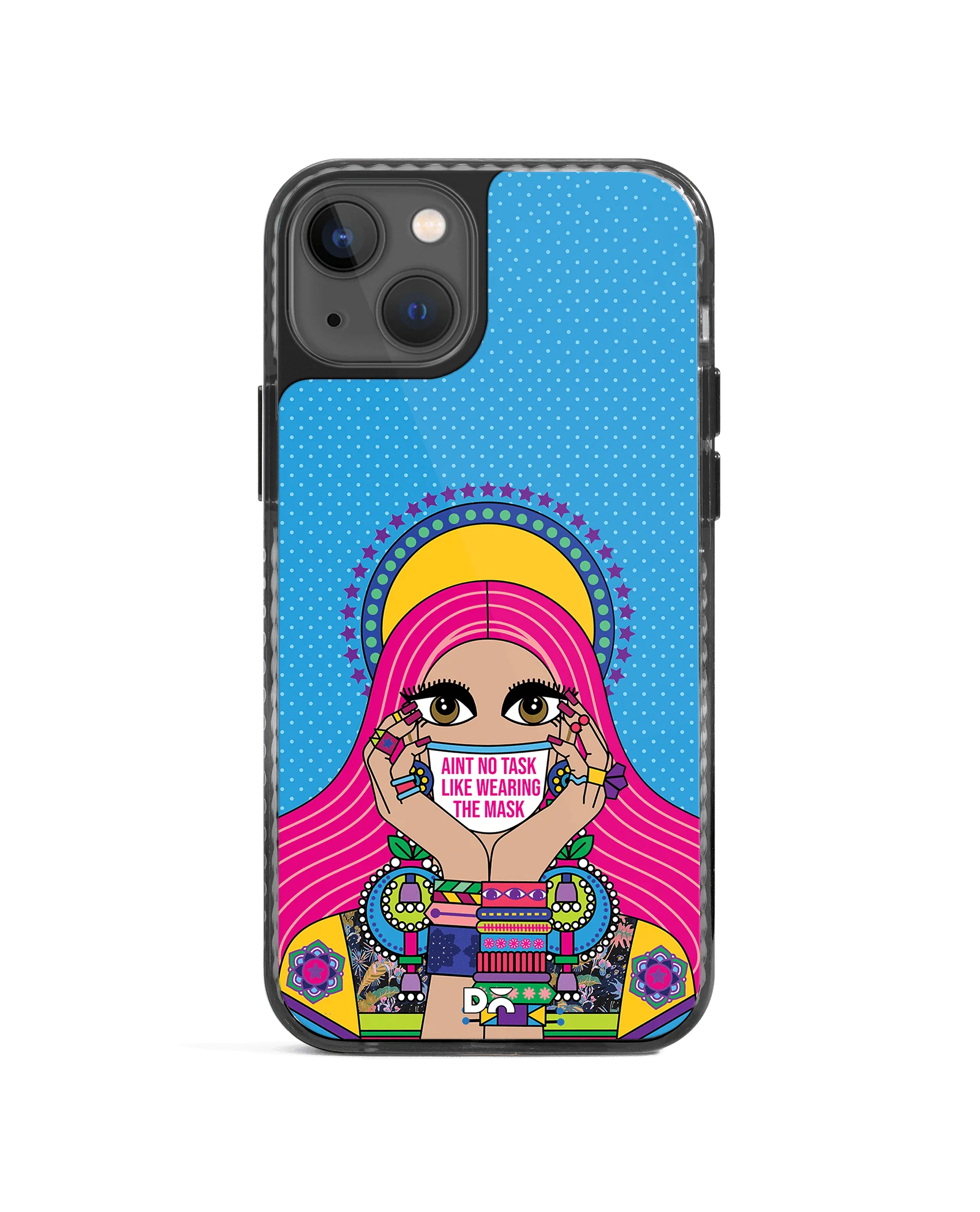 DailyObjects Mask-Up Millennial Stride 2.0 Case Cover For iPhone 13