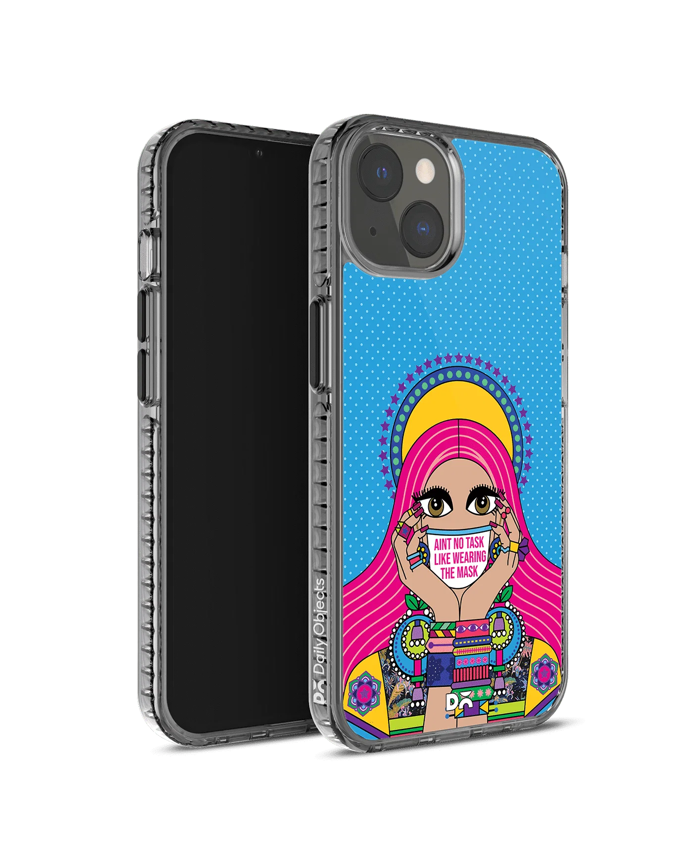 DailyObjects Mask-Up Millennial Stride 2.0 Phone Case Cover For iPhone 14 - Image 3