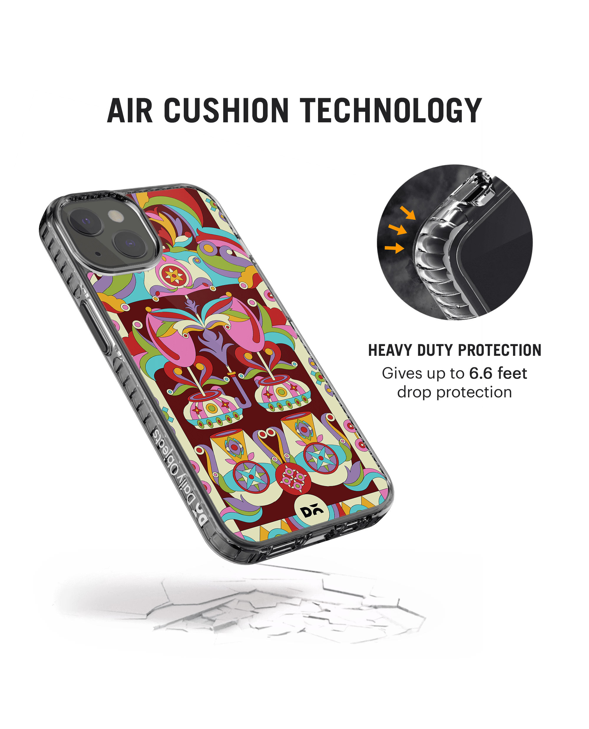 DailyObjects Matka Mela Stride 2.0 Phone Case Cover For iPhone 14 - Image 2