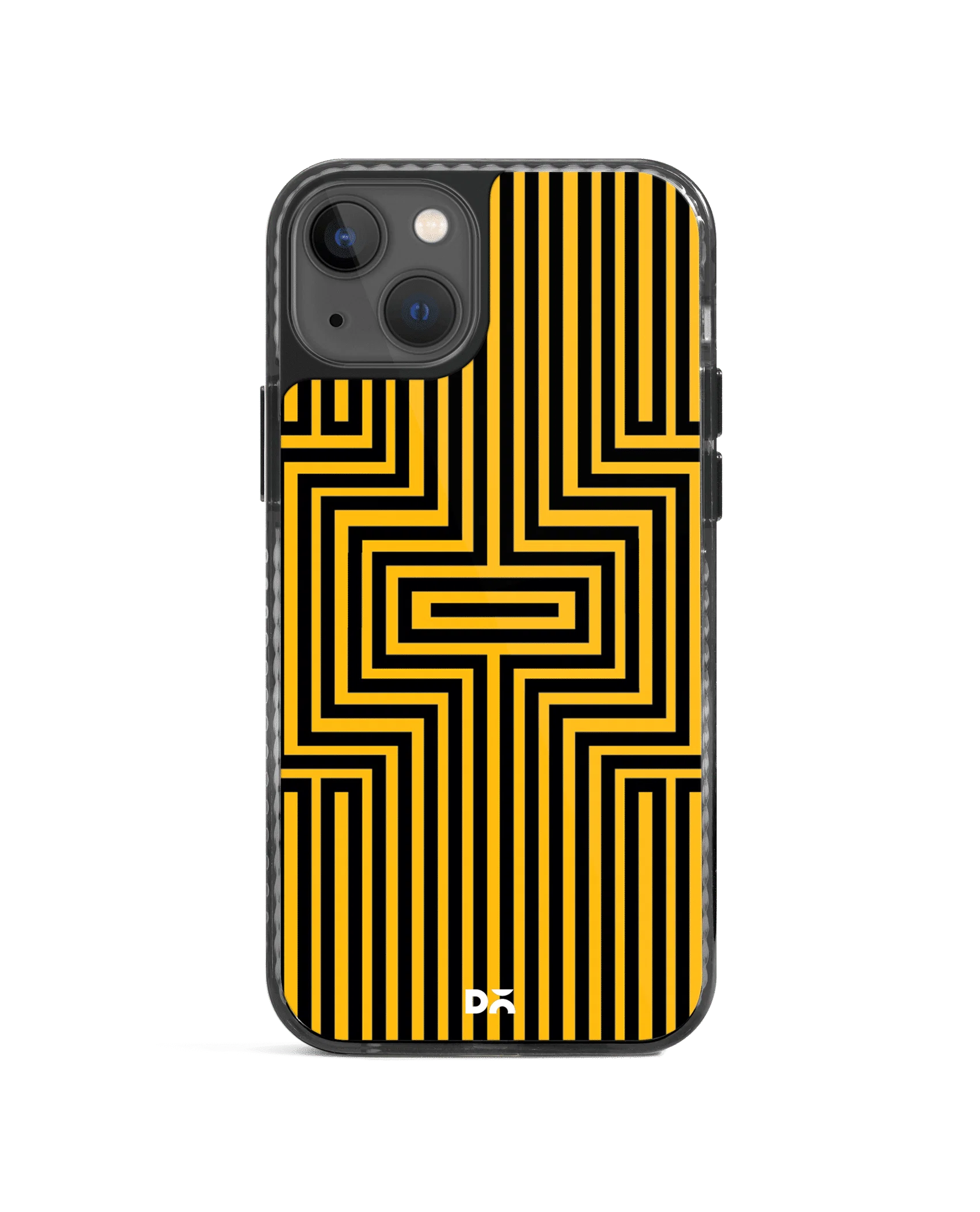 DailyObjects Maze Ochre Stride 2.0 Phone Case Cover For iPhone 14