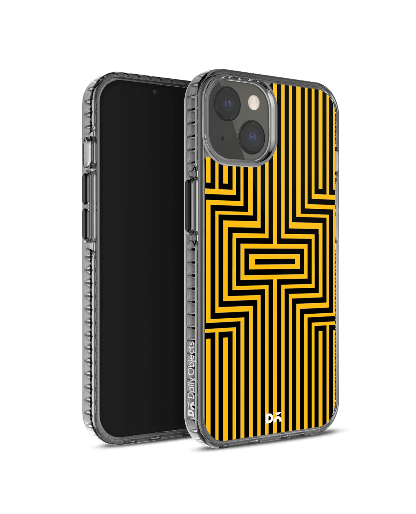 DailyObjects Maze Ochre Stride 2.0 Phone Case Cover For iPhone 14 - Image 3